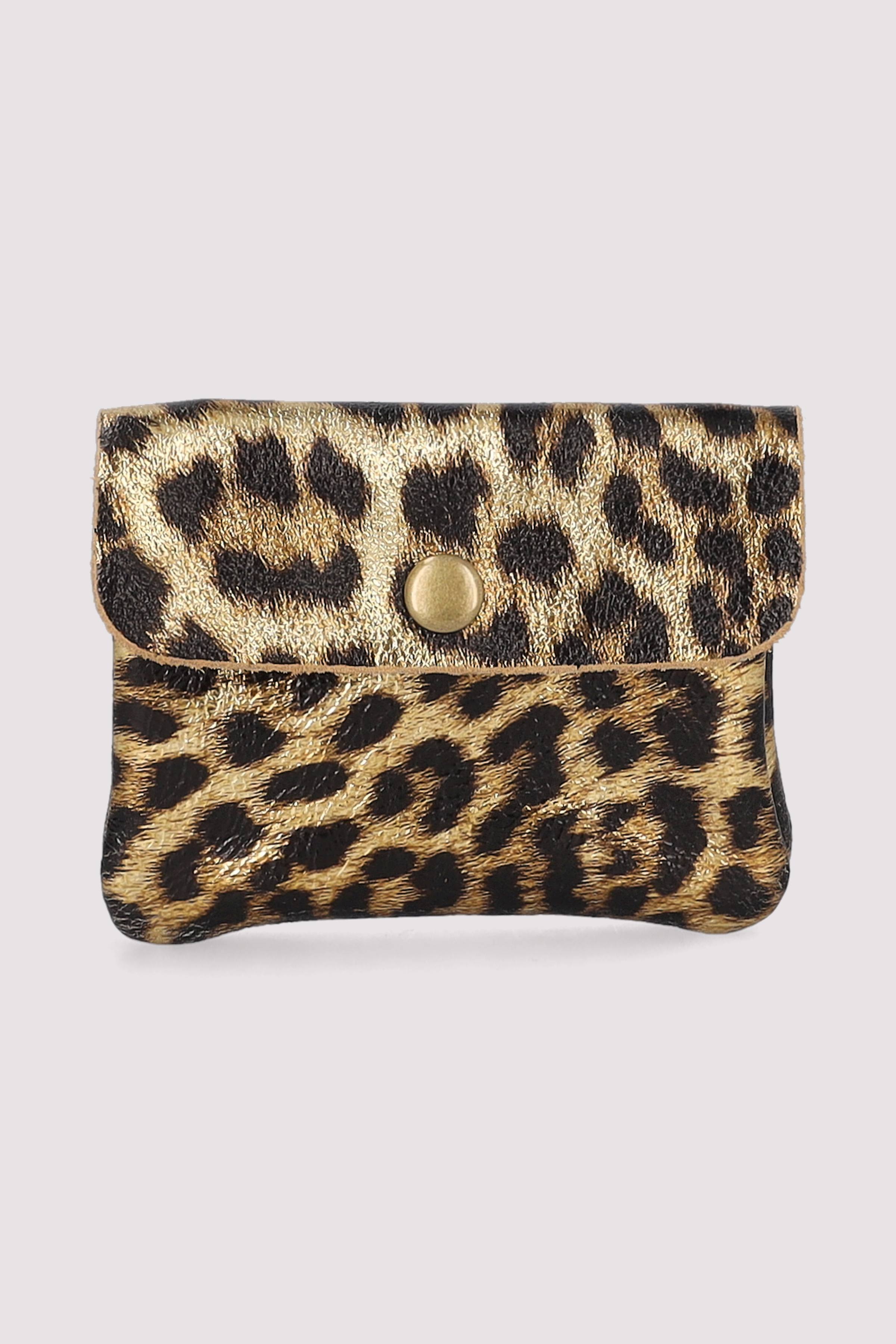 Crazy Lou Leopard Portemonnaie Damen