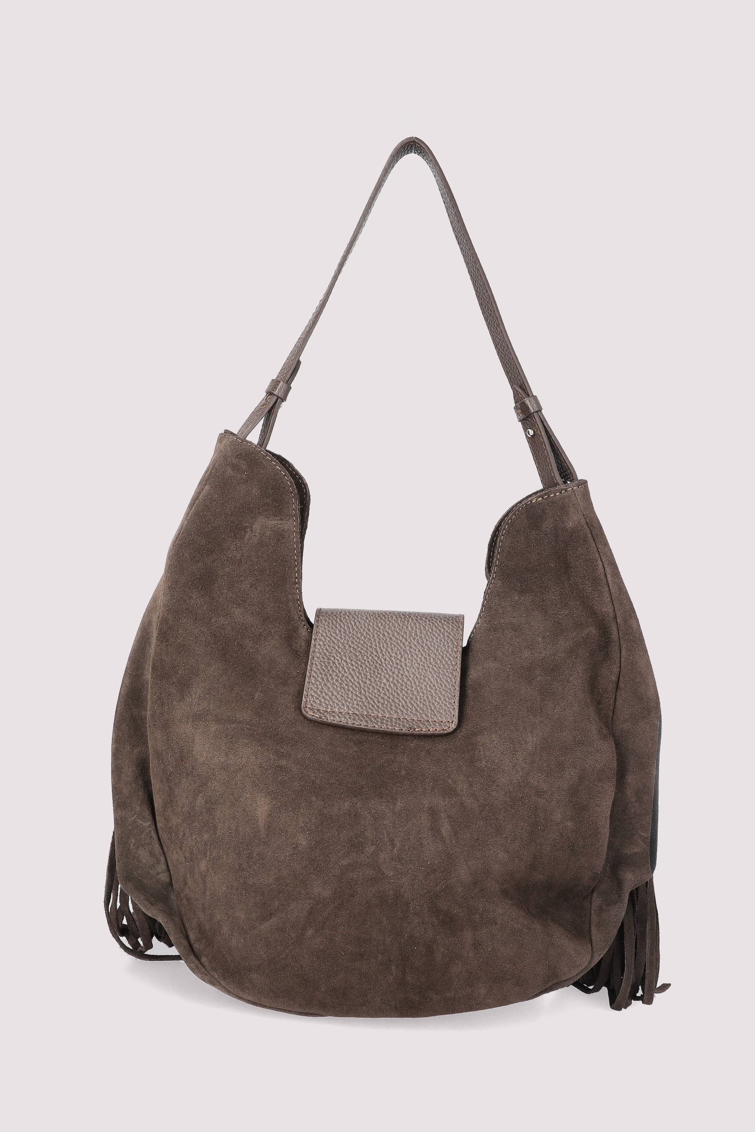 Marlon Bags - Marlon Bags Handtasche braun elegant