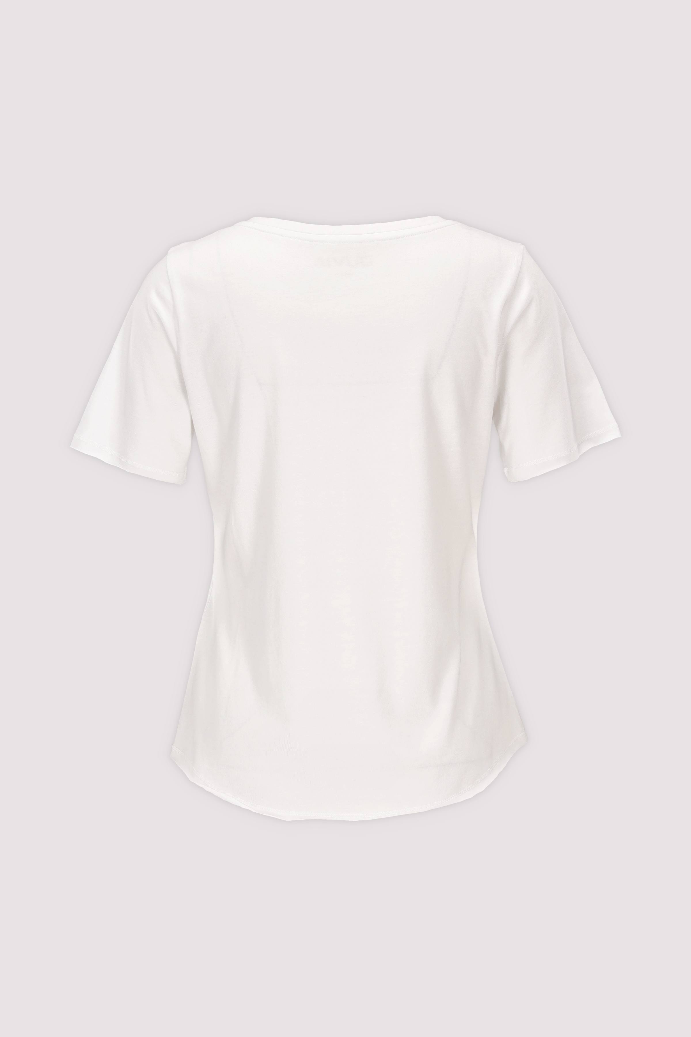 Juvia Damen T-Shirt Weiß