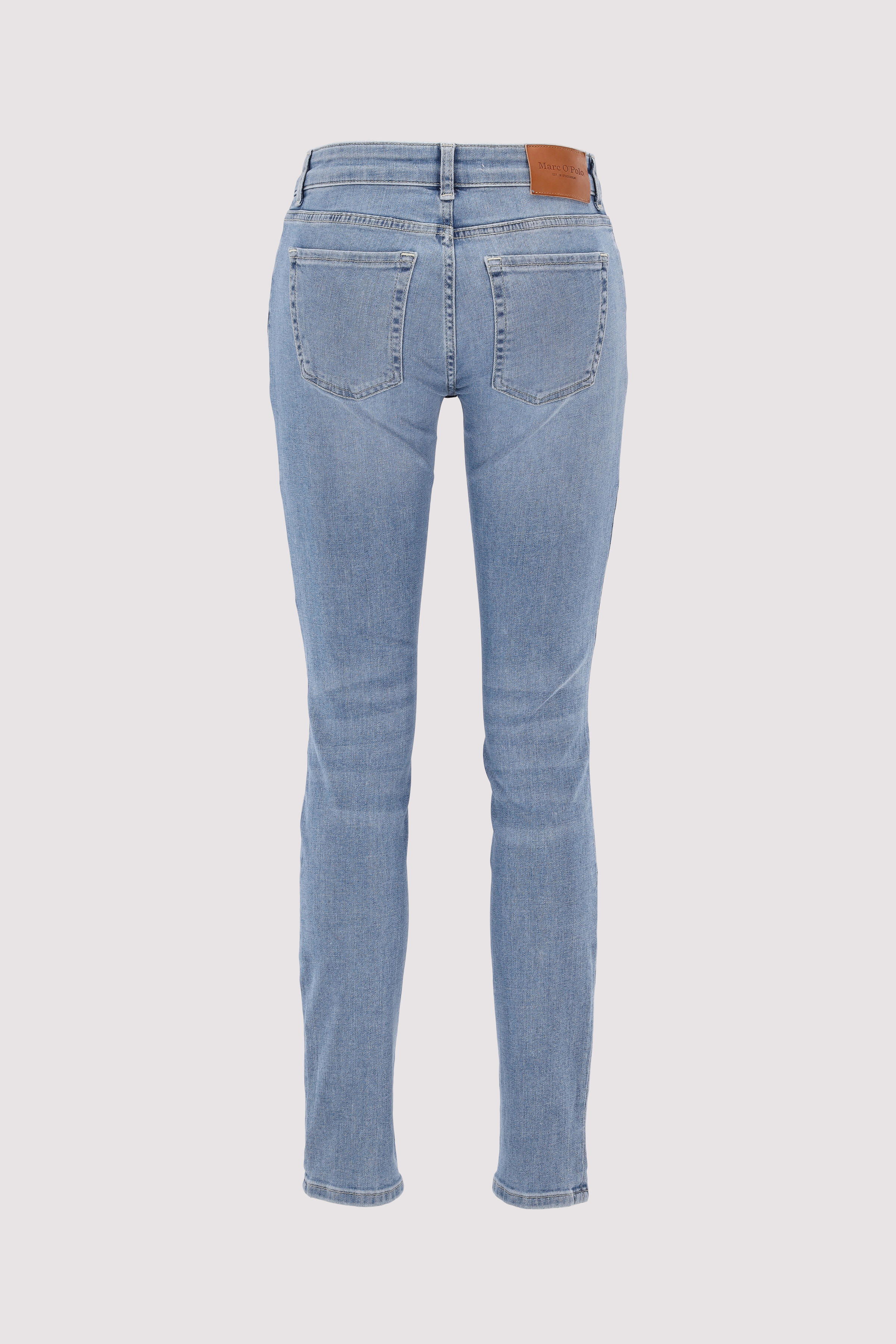 Marc O´Polo International - Denim Trouser, mid waist, slim