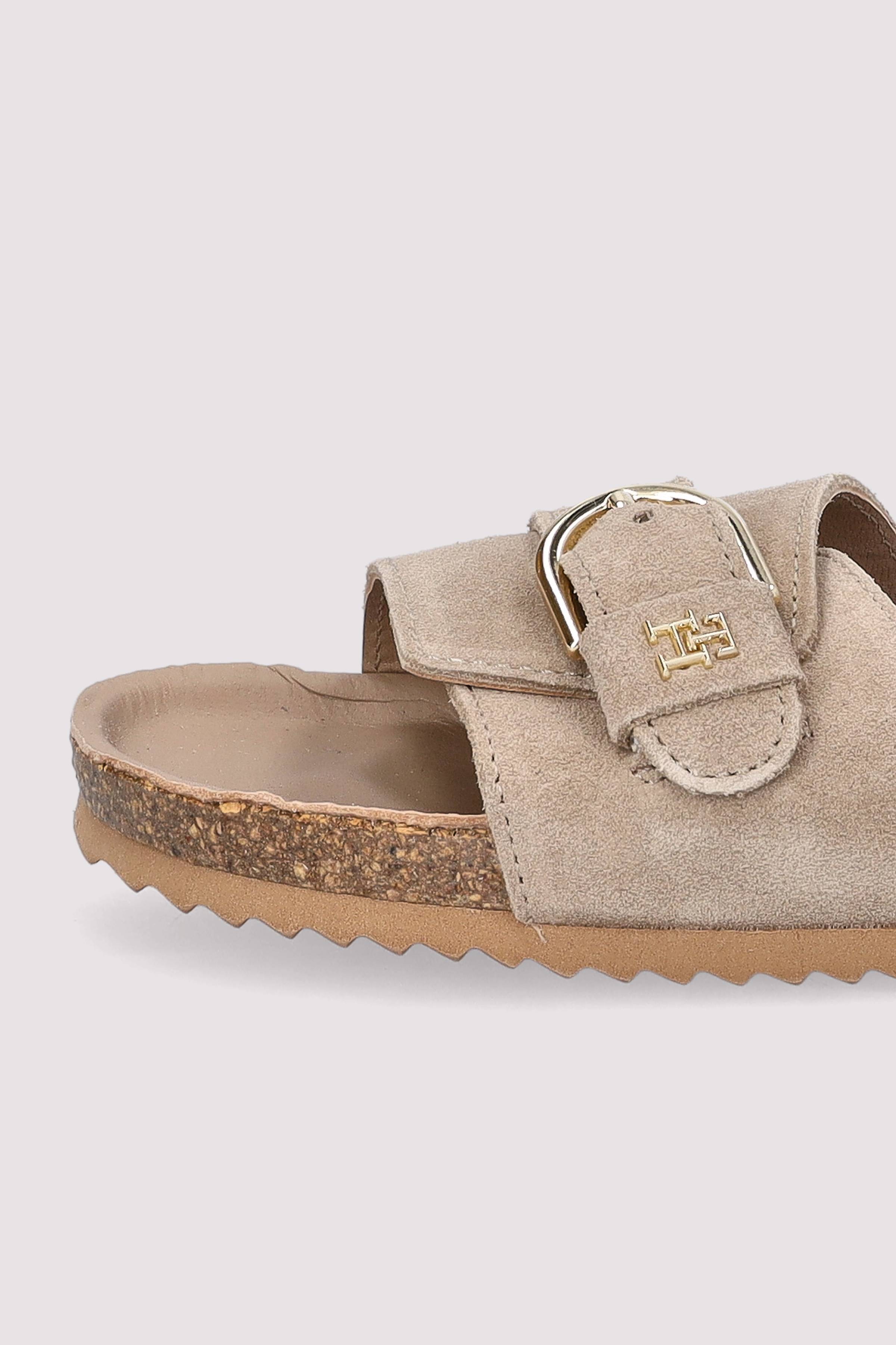 Tommy Hilfiger - SOFT SUEDE ADJUSTABLE MULE Tommy Hilfiger - SOFT SUEDE ADJUSTABLE MULE