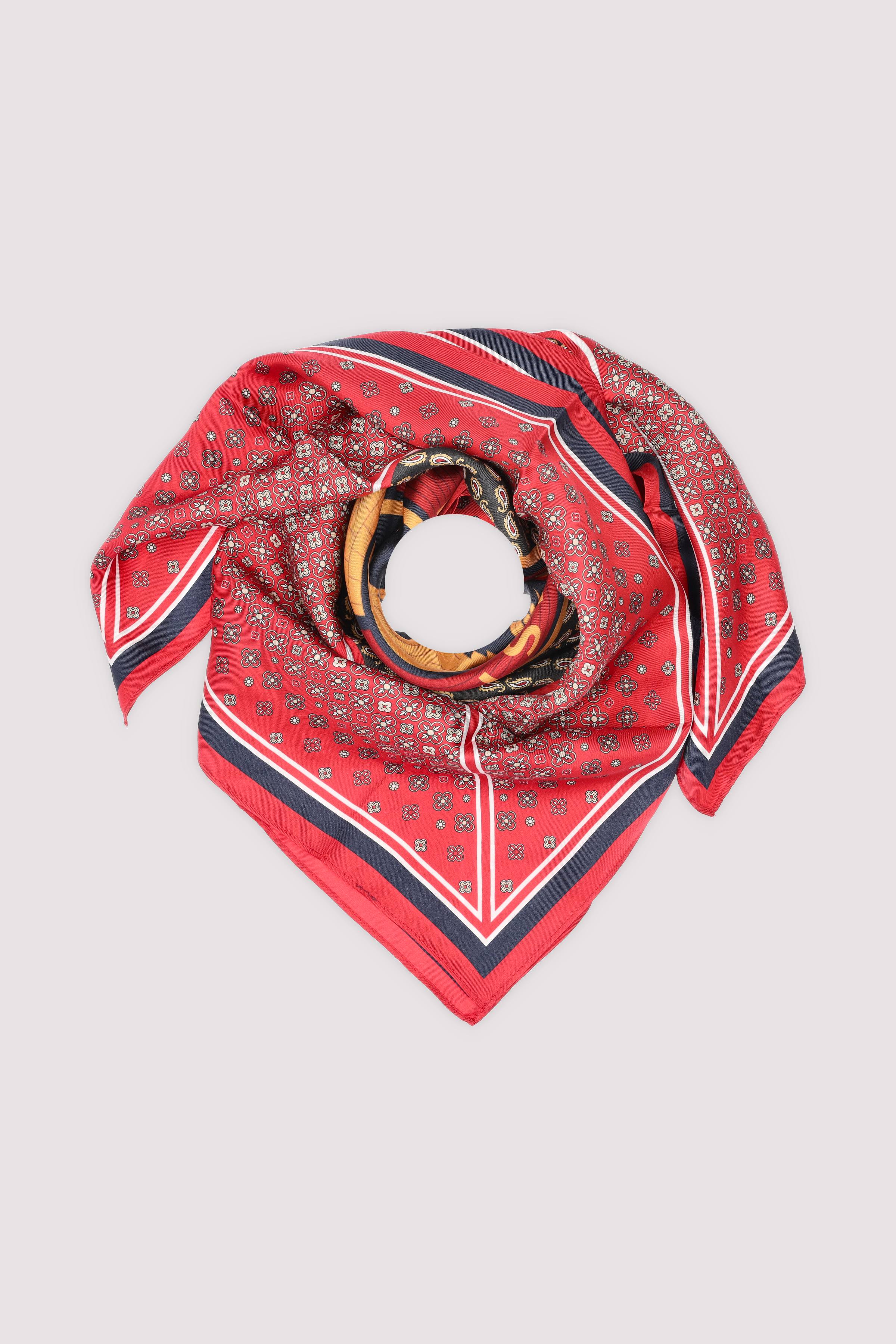 Tommy Hilfiger - Tommy Hilfiger roter Seidenschal Damen