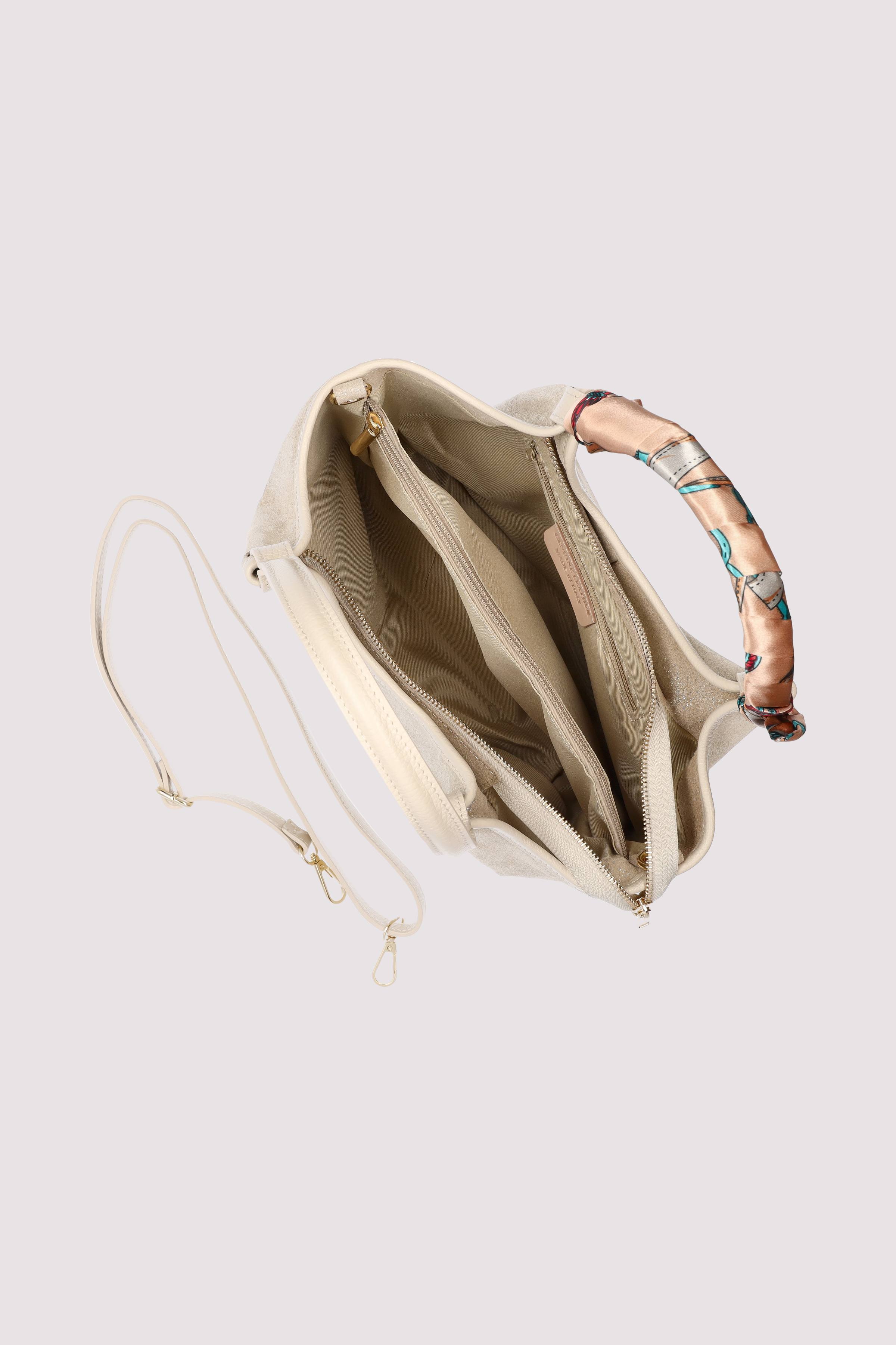Marlon Bags - Marlon Bags Handtasche braun elegant