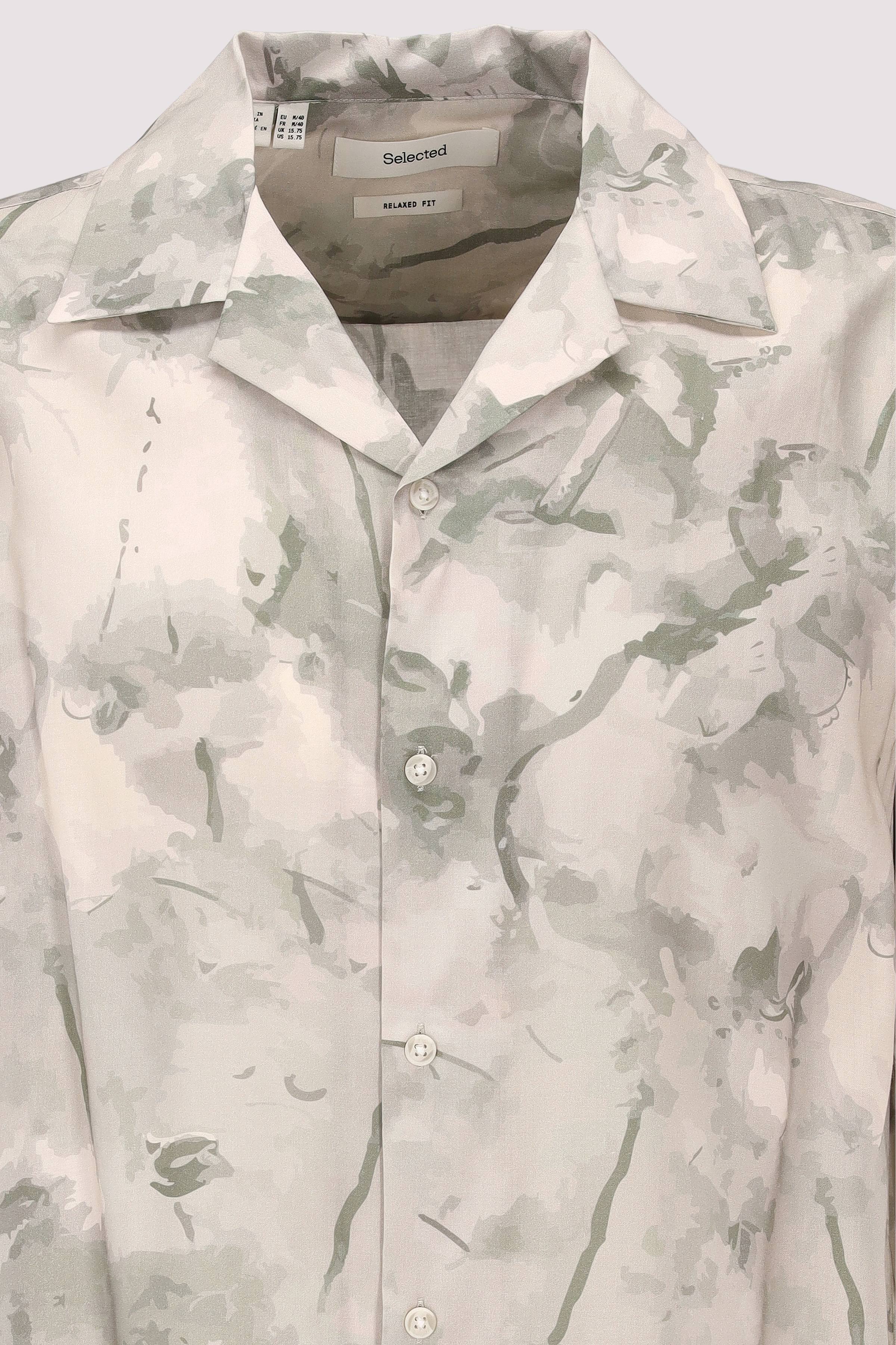 Selected - Selected Kurzarmhemd aus Bio-Tencel