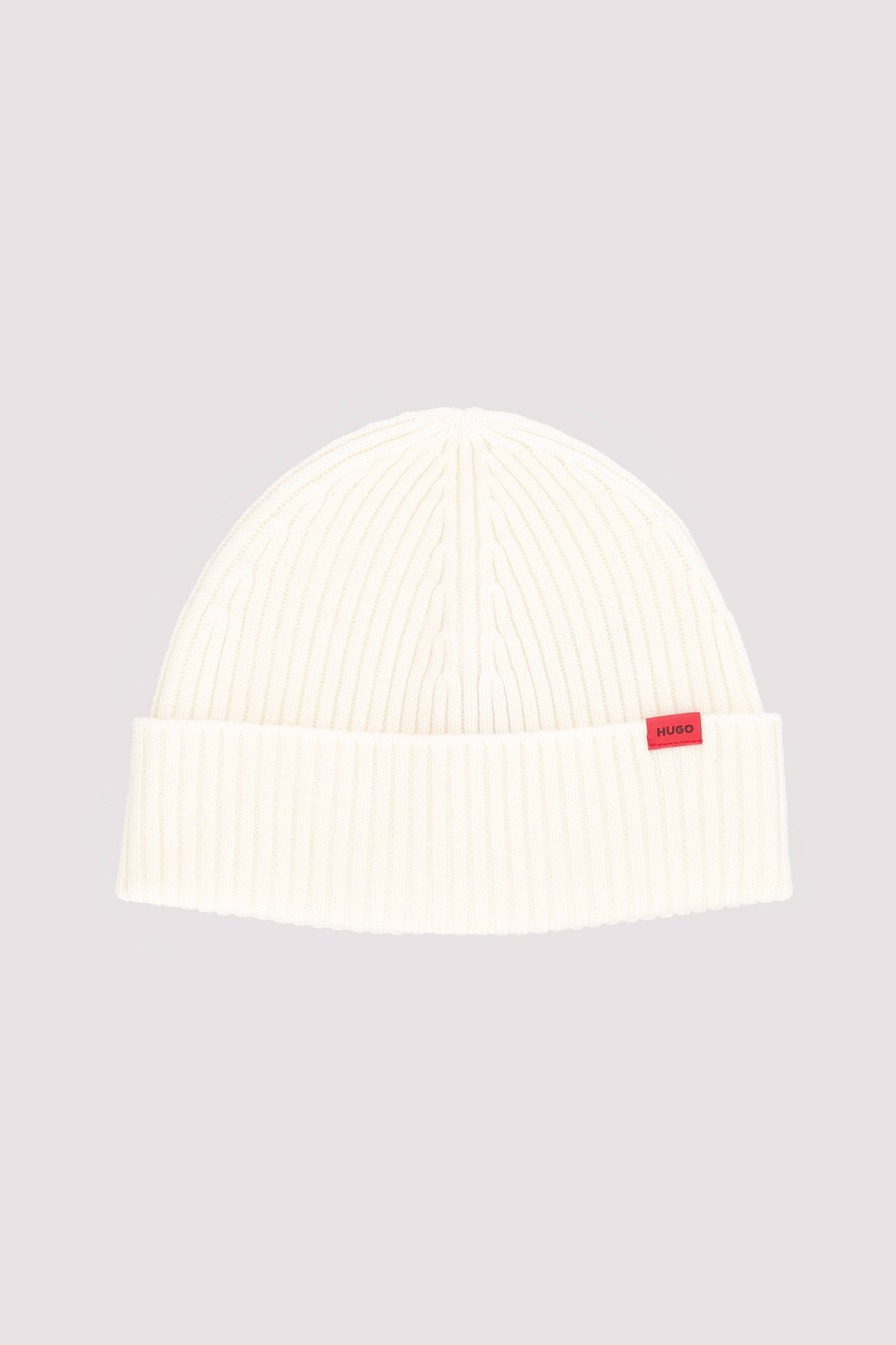 Weiße HUGO Basecap mit Logo