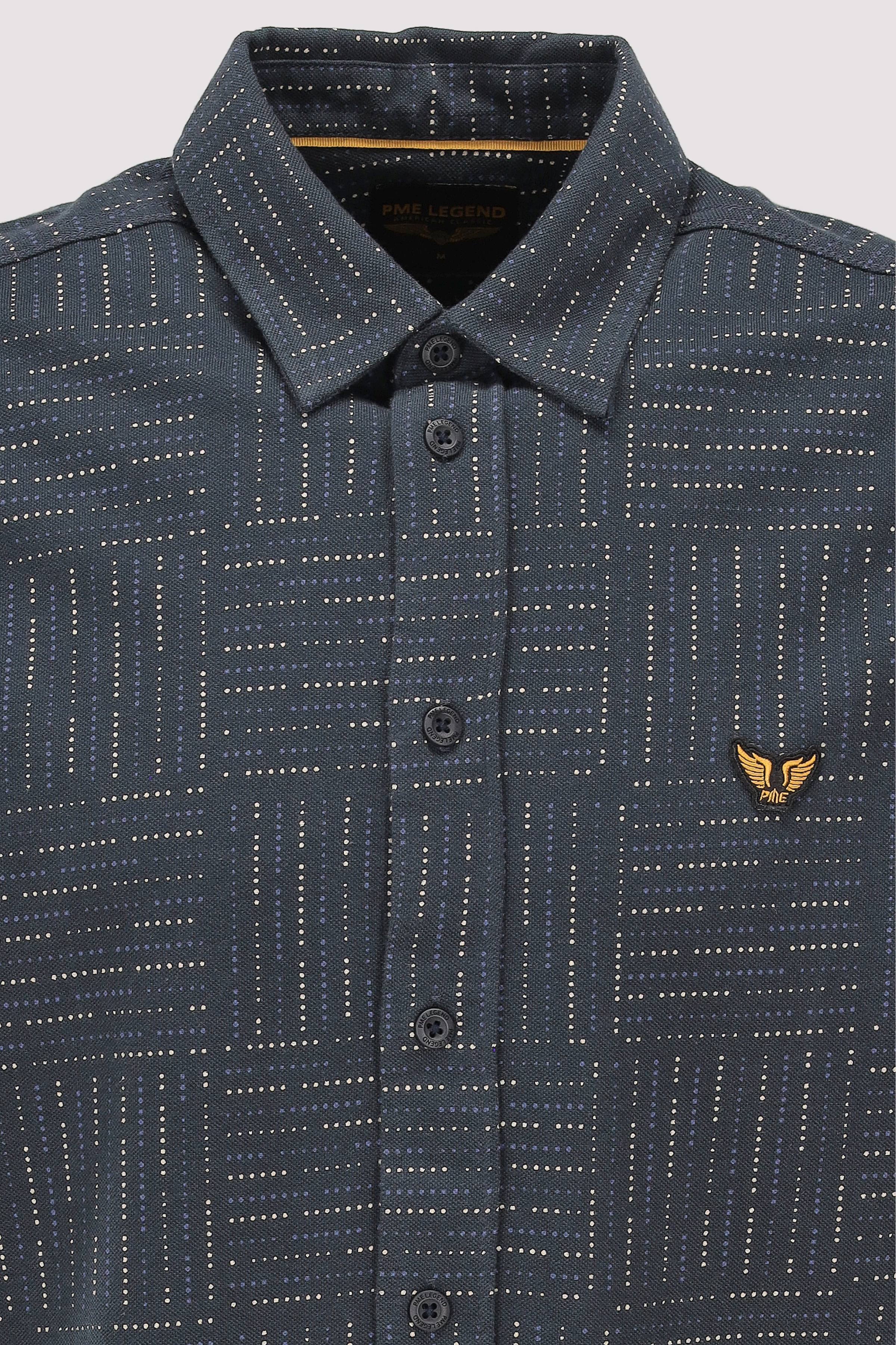 PME Legend - PME Legend Kurzarmhemd aus Baumwolle