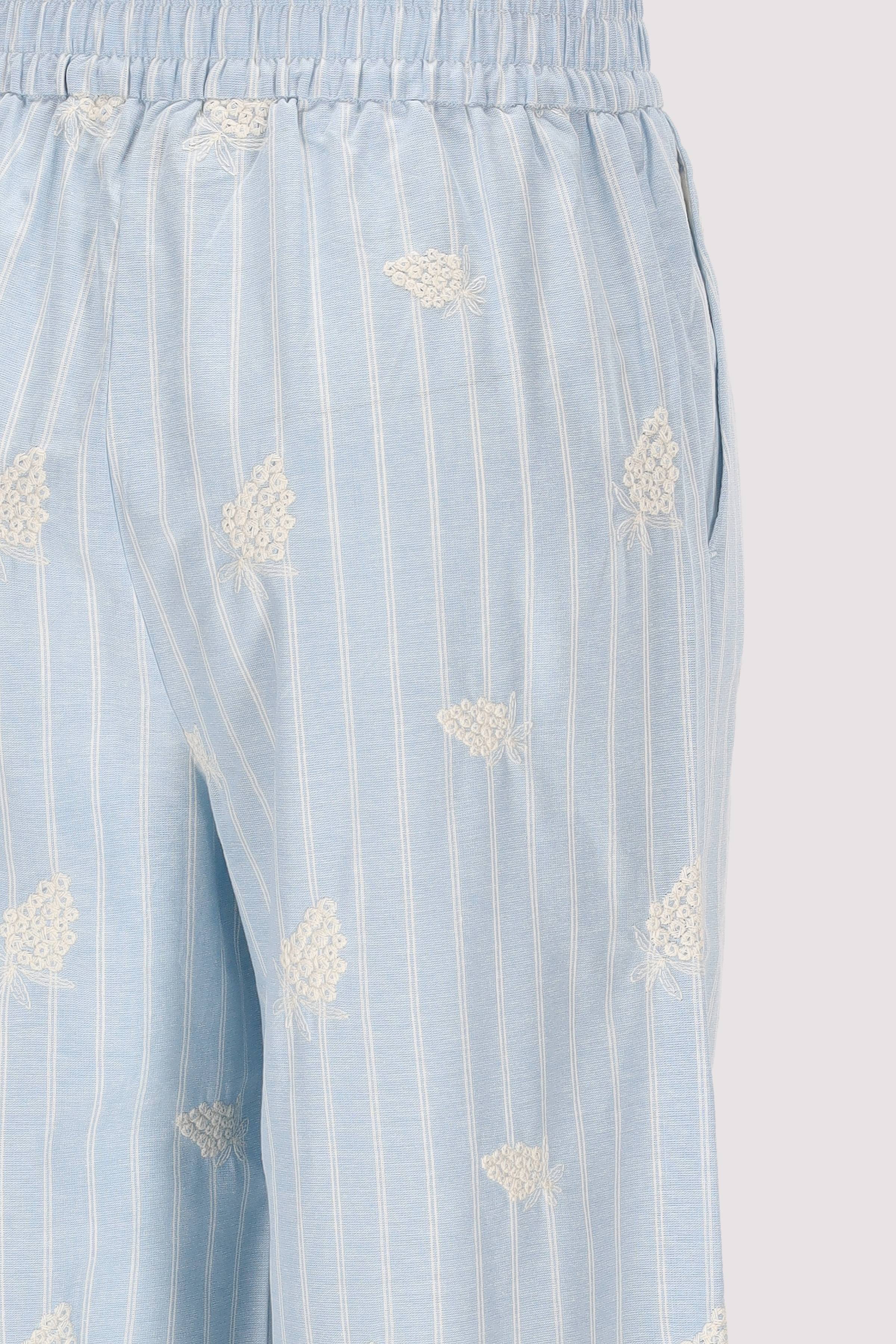 Oh April - Oh April Wide-Leg-Hose aus Baumwolle