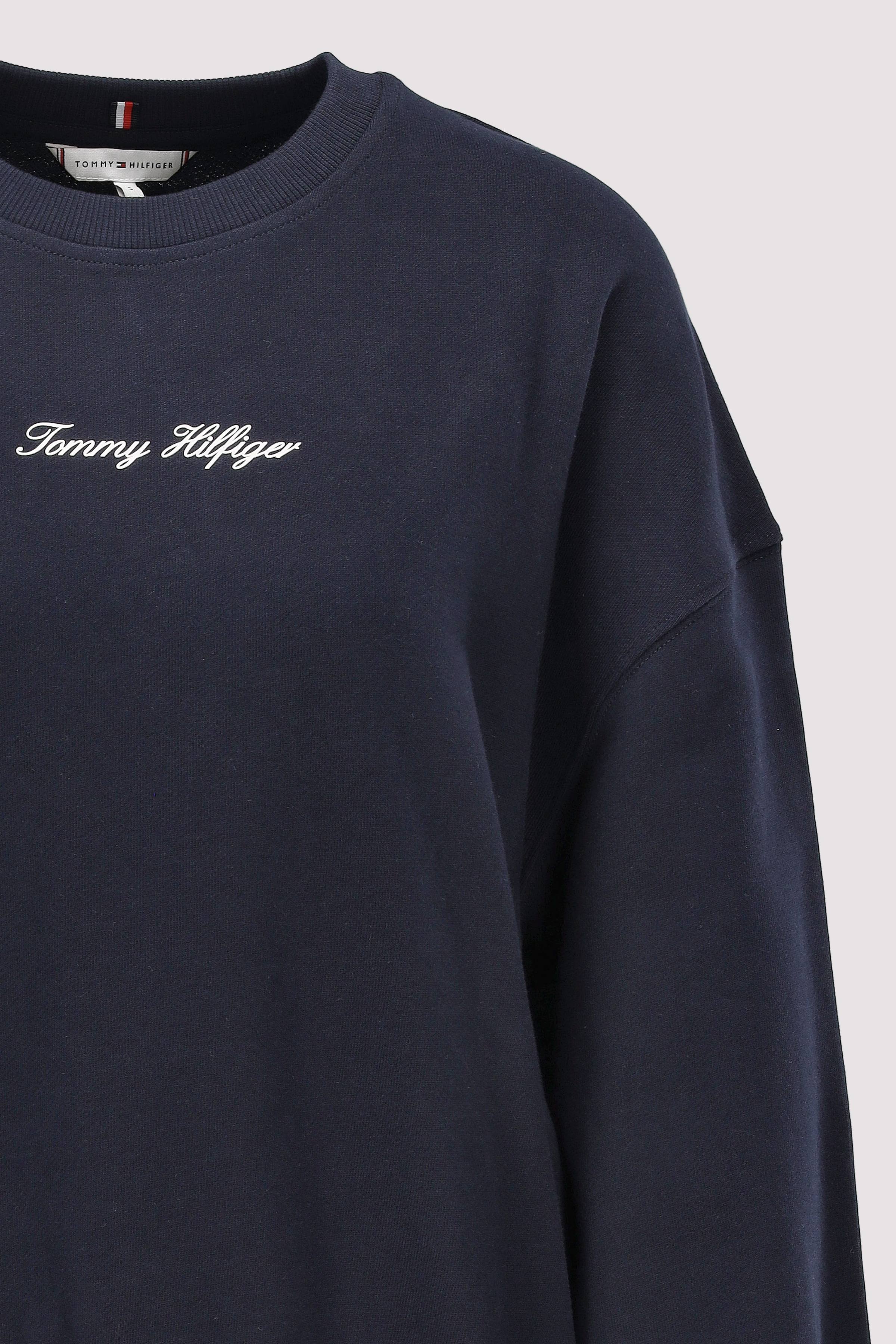 Tommy Hilfiger - CLASSIC SCRIPT TERRY SWEATSHIR Tommy Hilfiger - CLASSIC SCRIPT TERRY SWEATSHIR