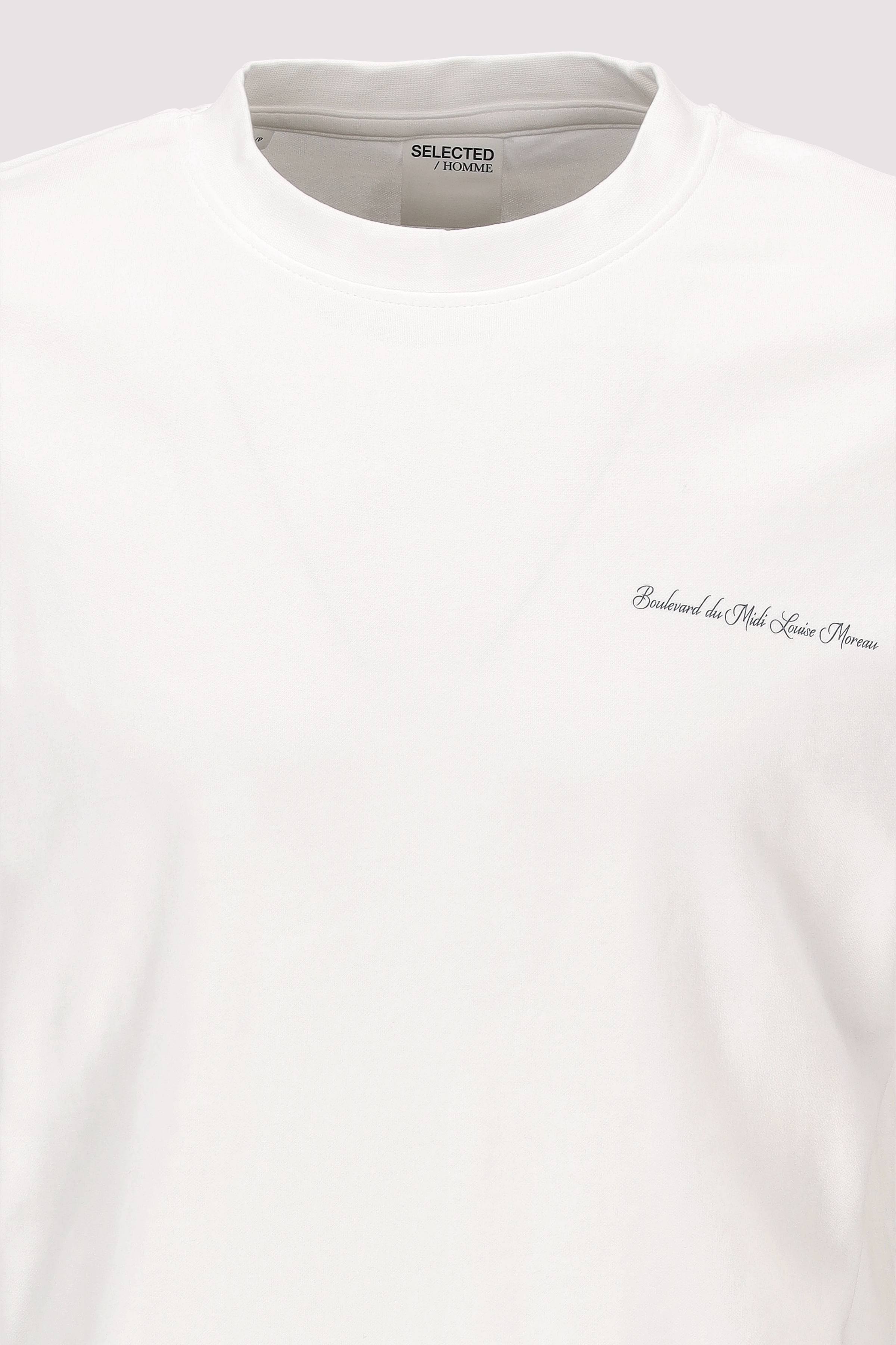 Selected - SLHLOOSEOSCAR GRAPHIC SS O-NEC