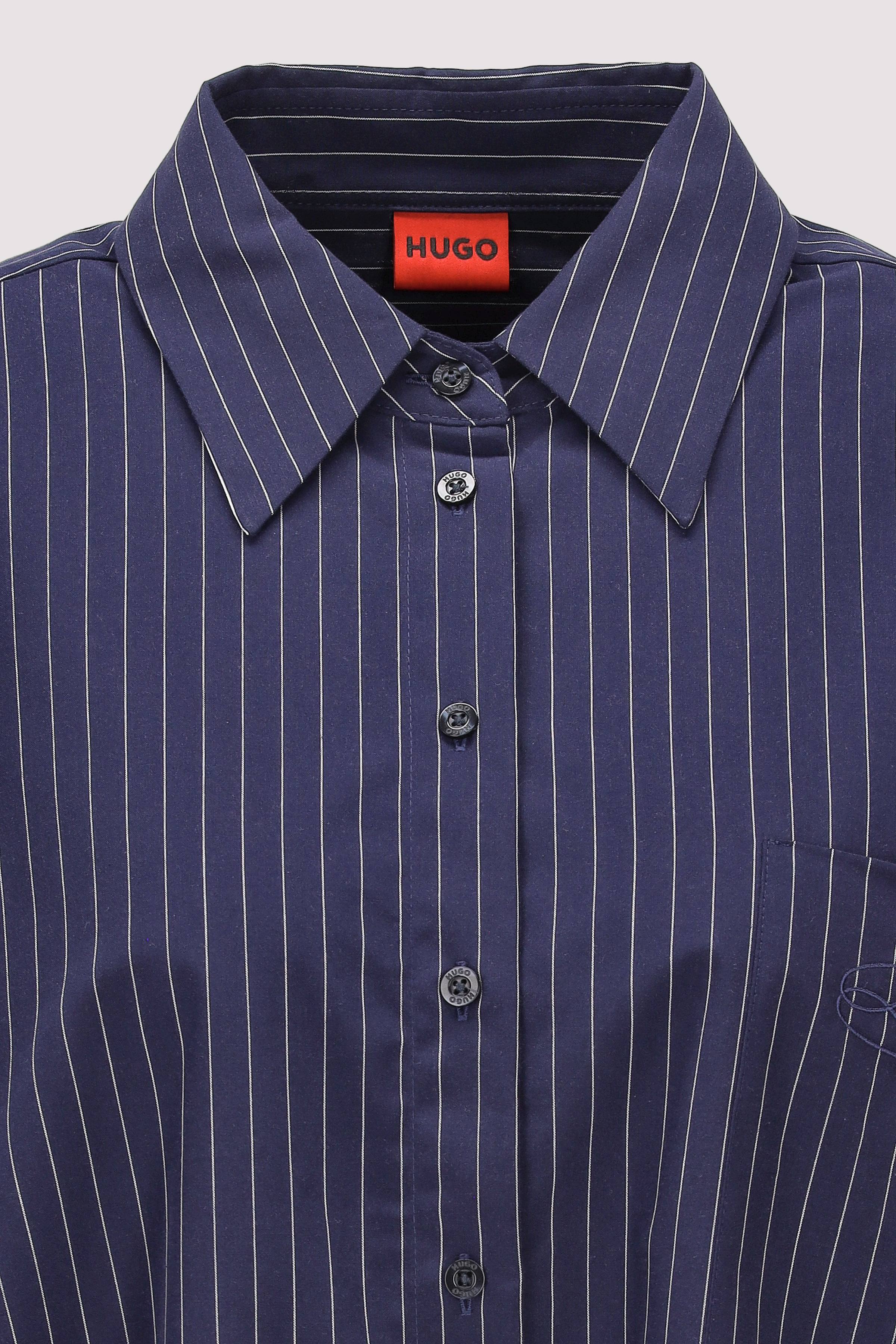 HUGO - HUGO Bluse Schwarz Damen