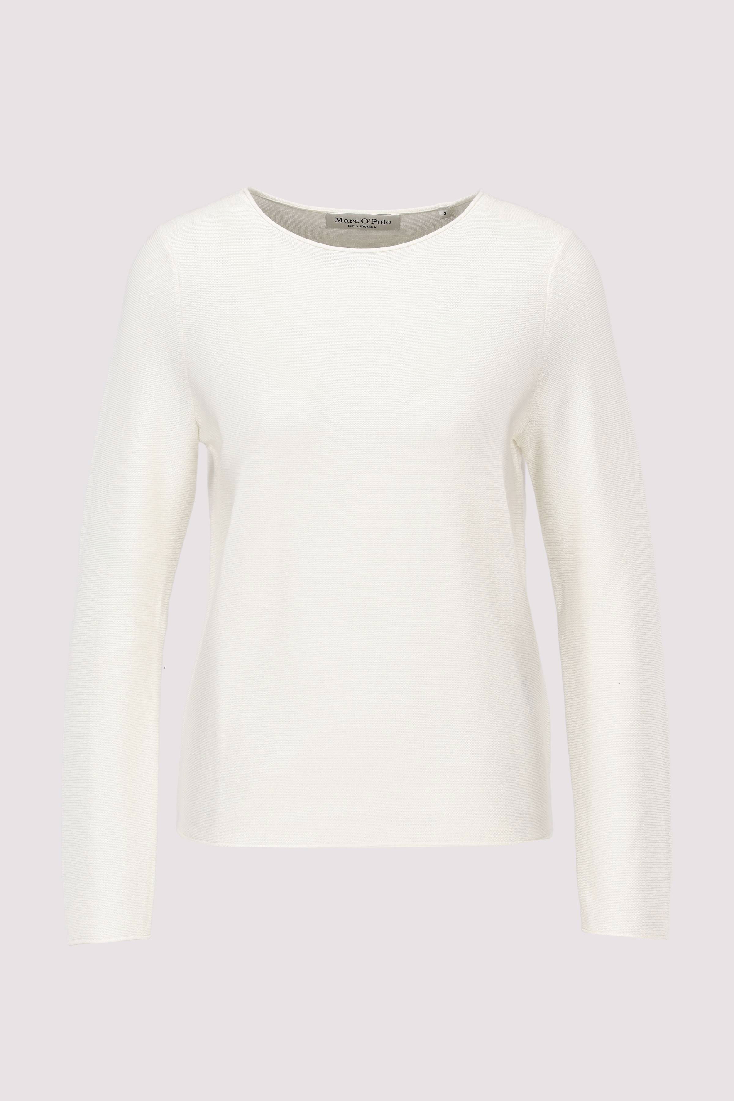 Pullover, longsleeve, boat nec