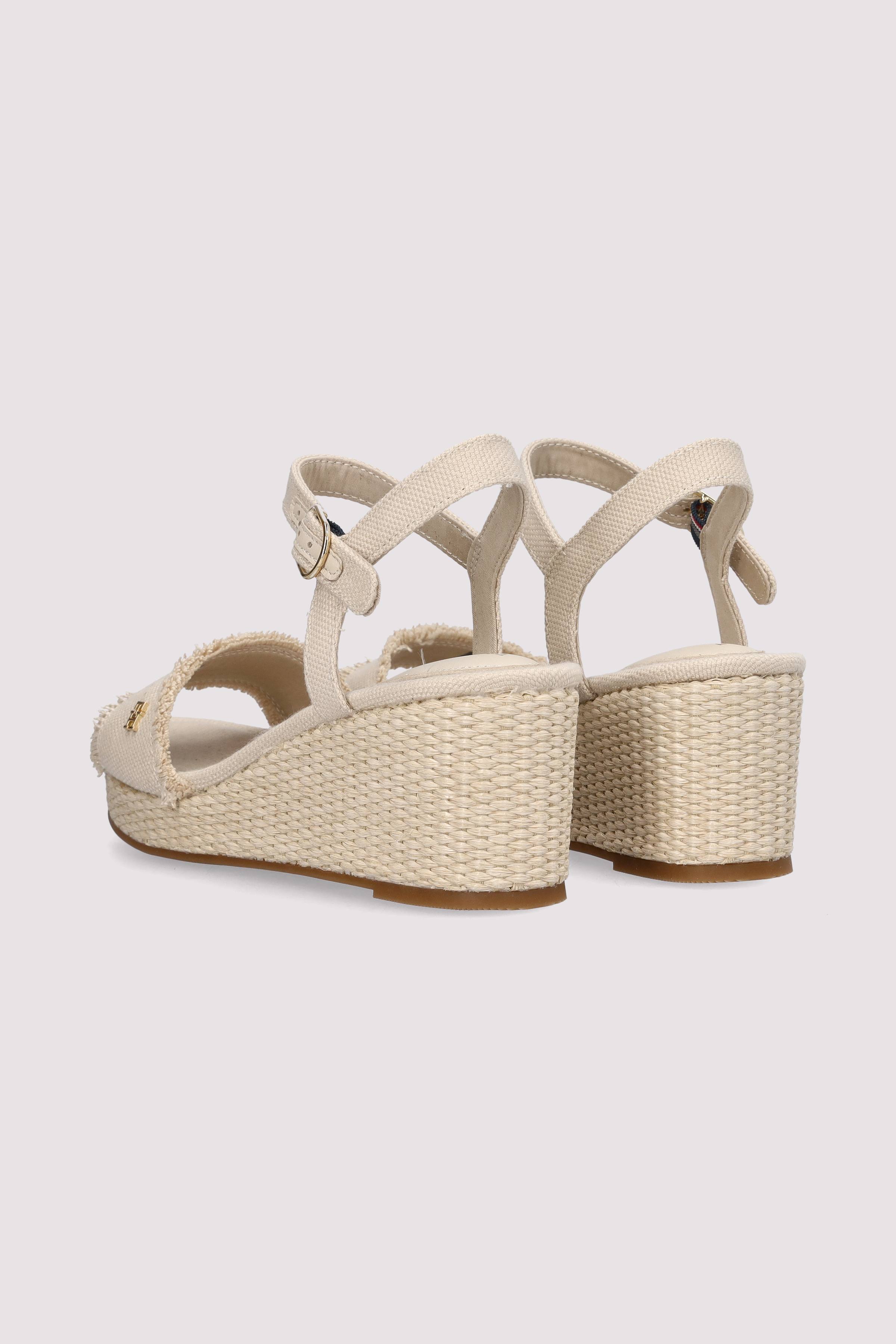 Tommy Hilfiger - MID WOVEN WEDGE ESPAD FRINGE