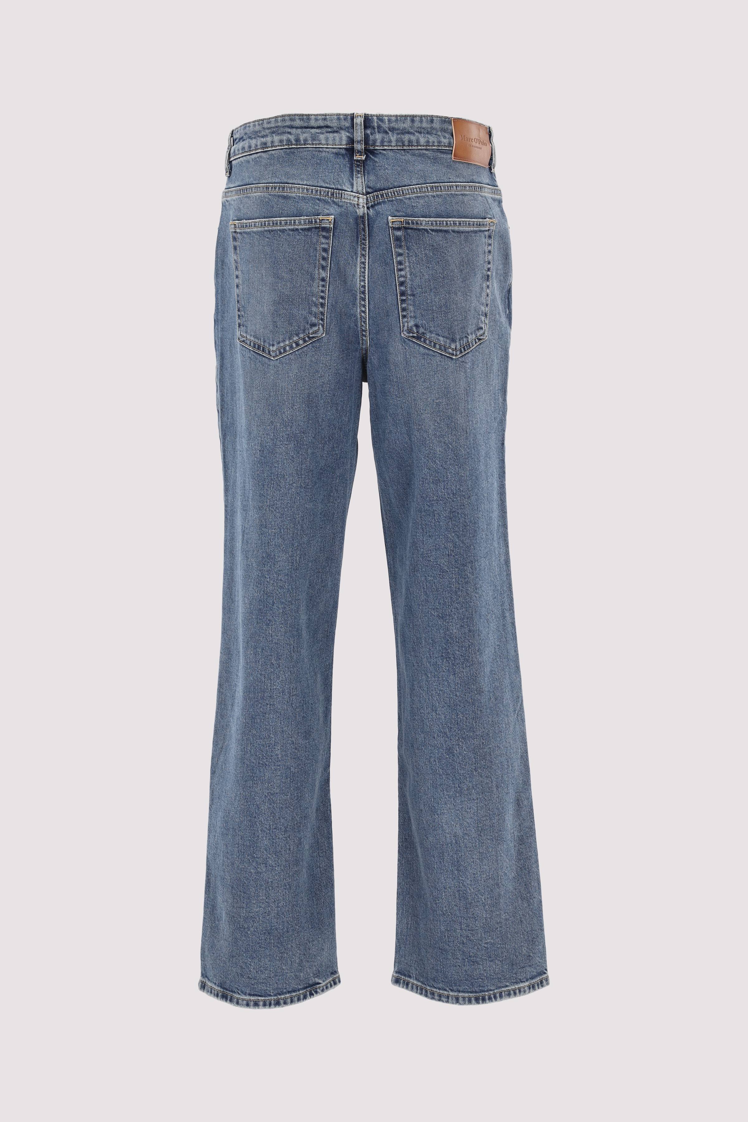 Marc O´Polo International - Denim trousers, mid waist, wid Marc O´Polo International - Denim trousers, mid waist, wid