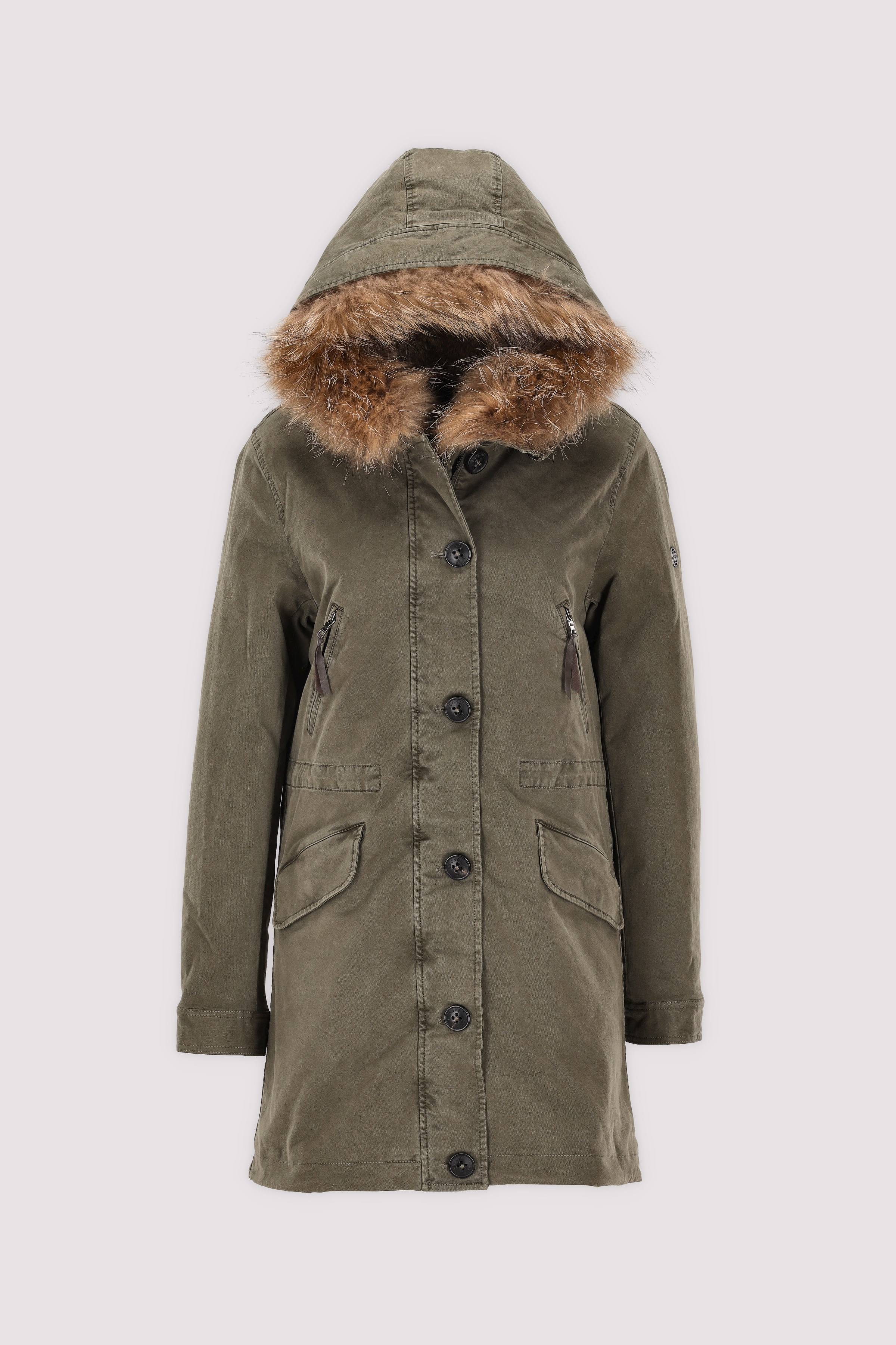 Blonde No. 8 - Blonde No. 8 Wintermantel khaki warm