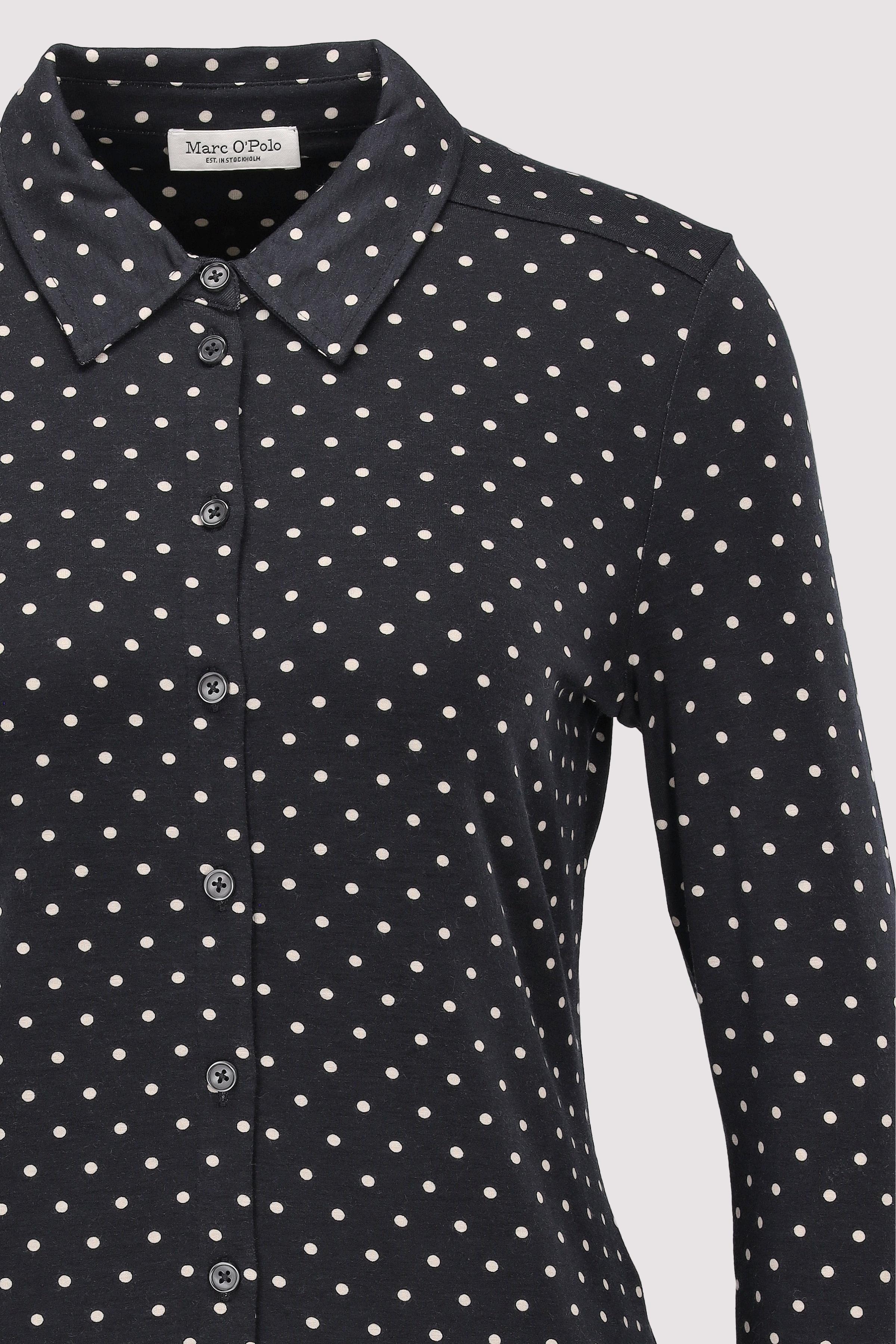 Marc O´Polo International - Jersey blouse, long sleeve, co Marc O´Polo International - Jersey blouse, long sleeve, co