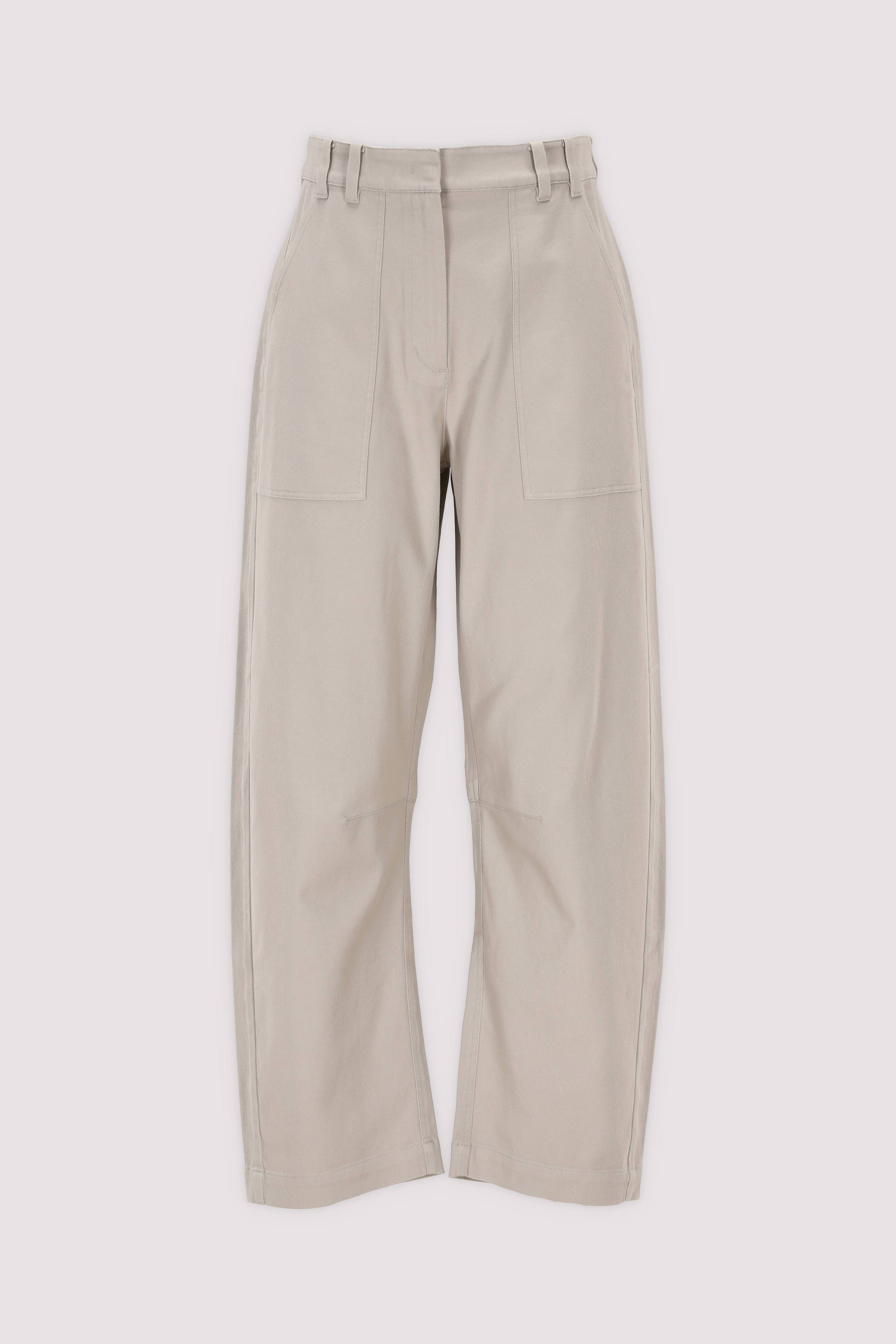 Marc O'Polo Damen Wide-Leg Hose Beige