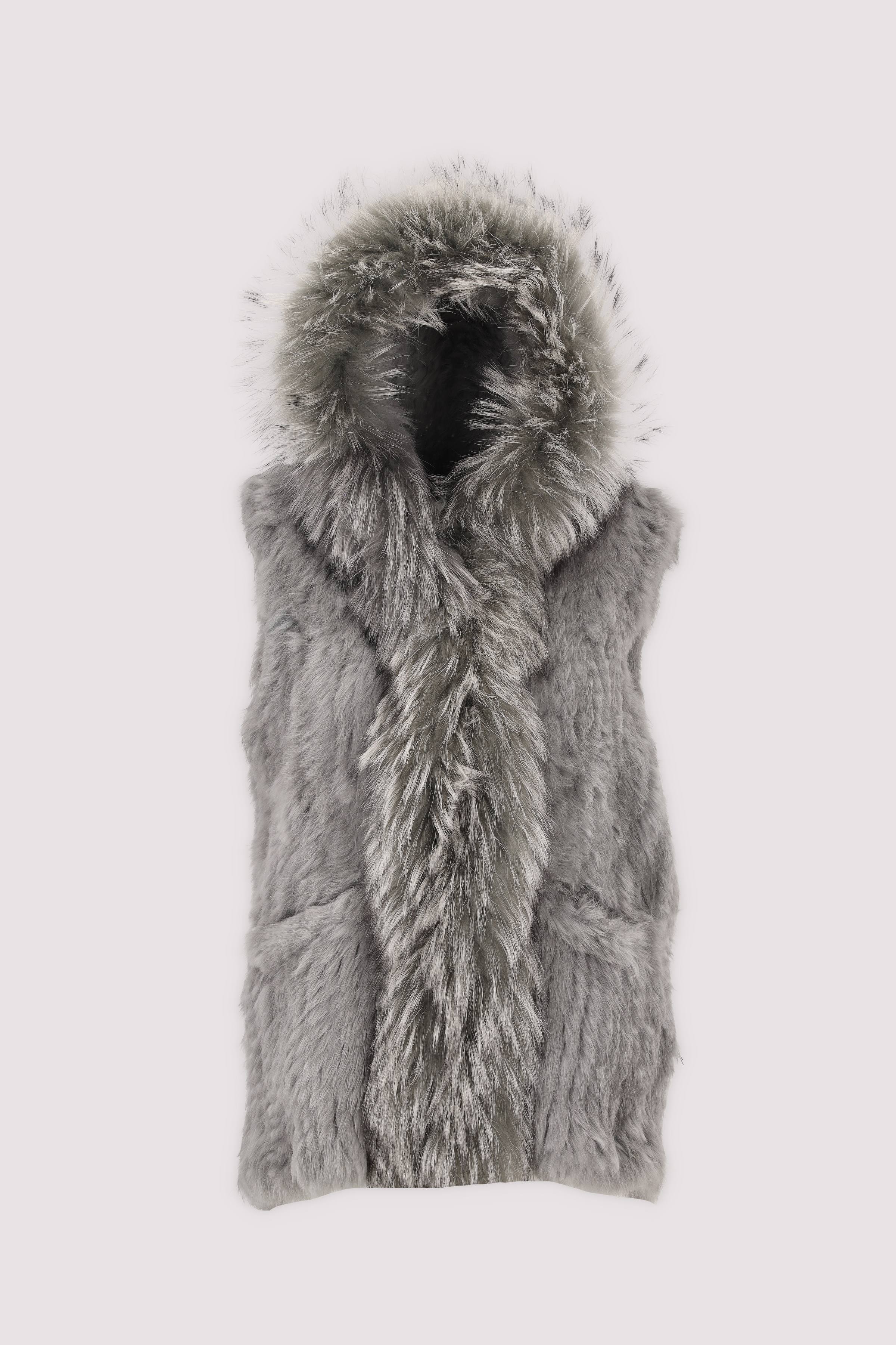 Oakwood - Oakwood kurze Weste Damen grau