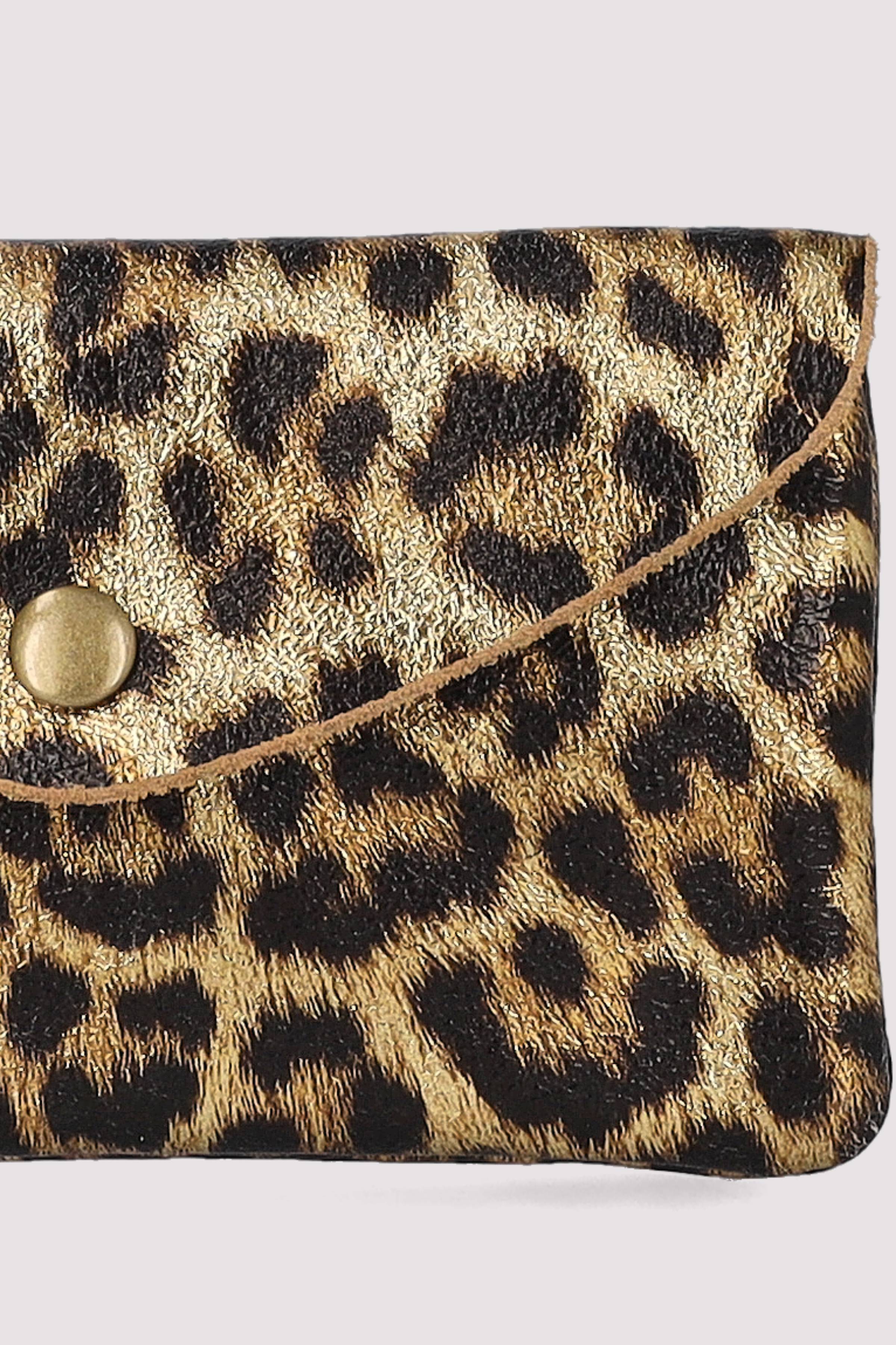 Crazy Lou Portemonnaie im Leoprint