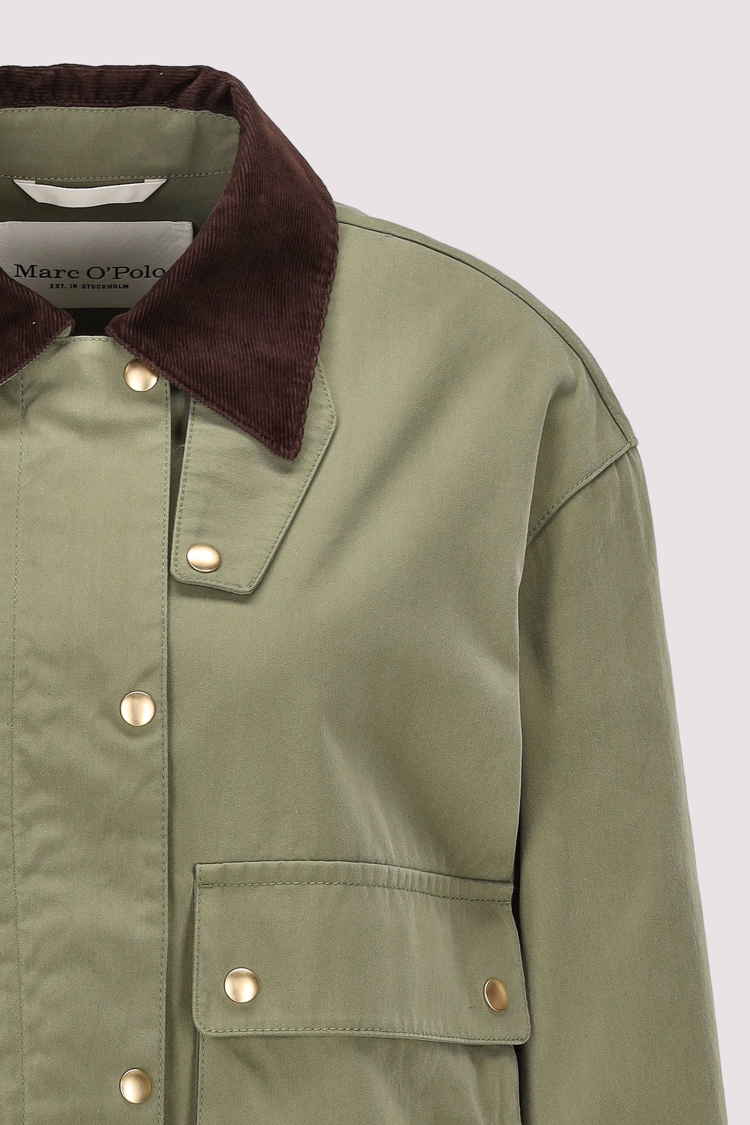 Marc O´Polo International - Canvas cotton jacket, a-shaped Marc O´Polo International - Canvas cotton jacket, a-shaped