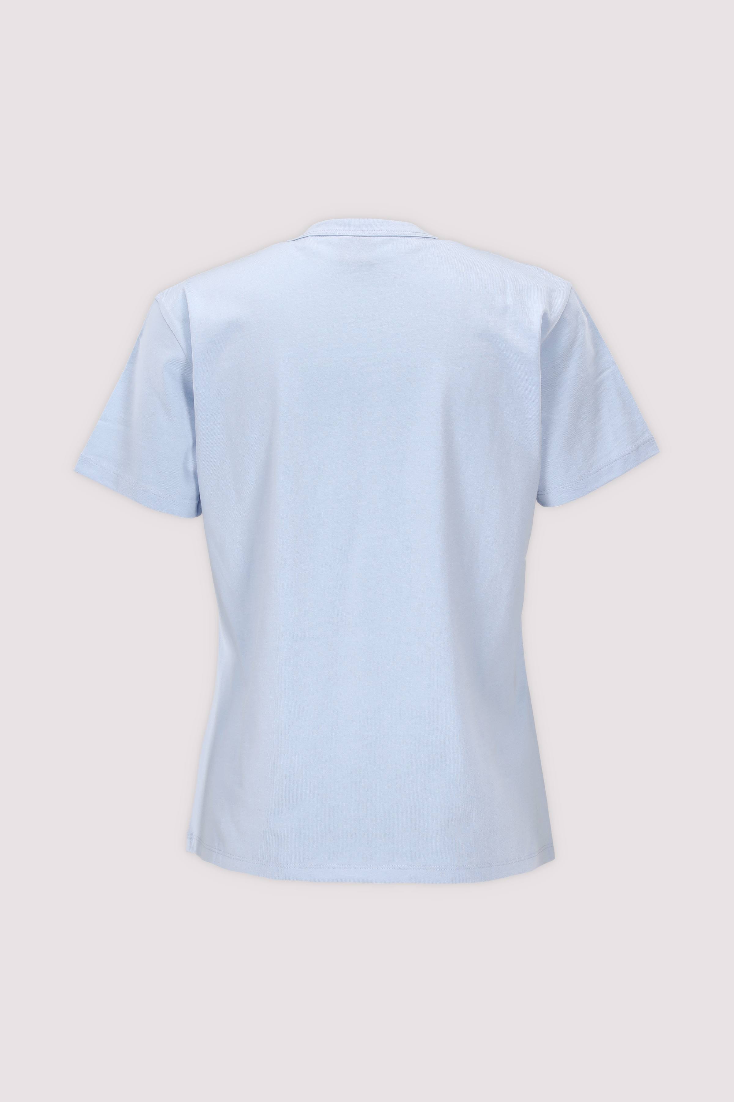 HUGO T-Shirt Damen Baumwolle Open blue