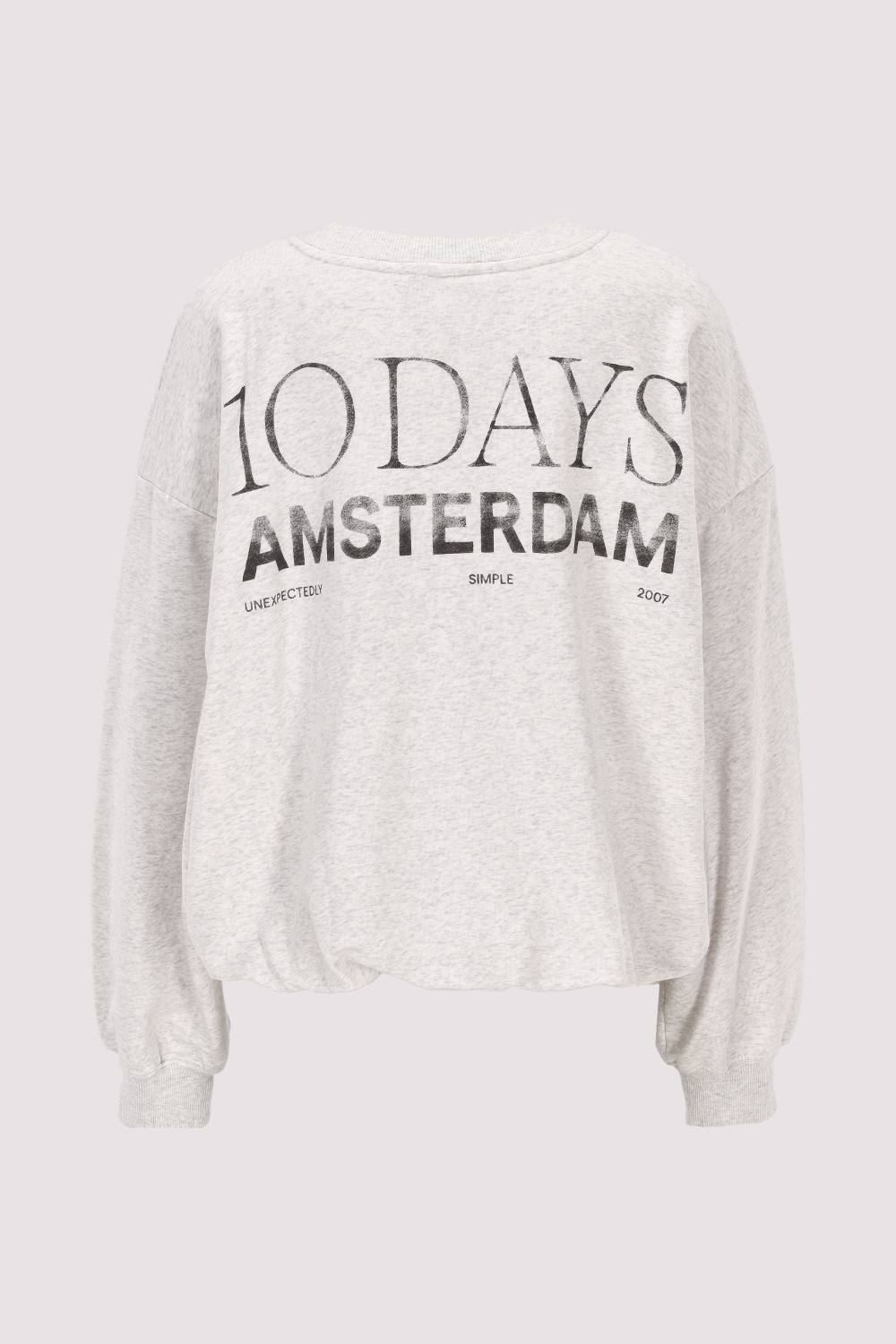 10Days - Pleated Sweater Back Stamp 10Days - Pleated Sweater Back Stamp