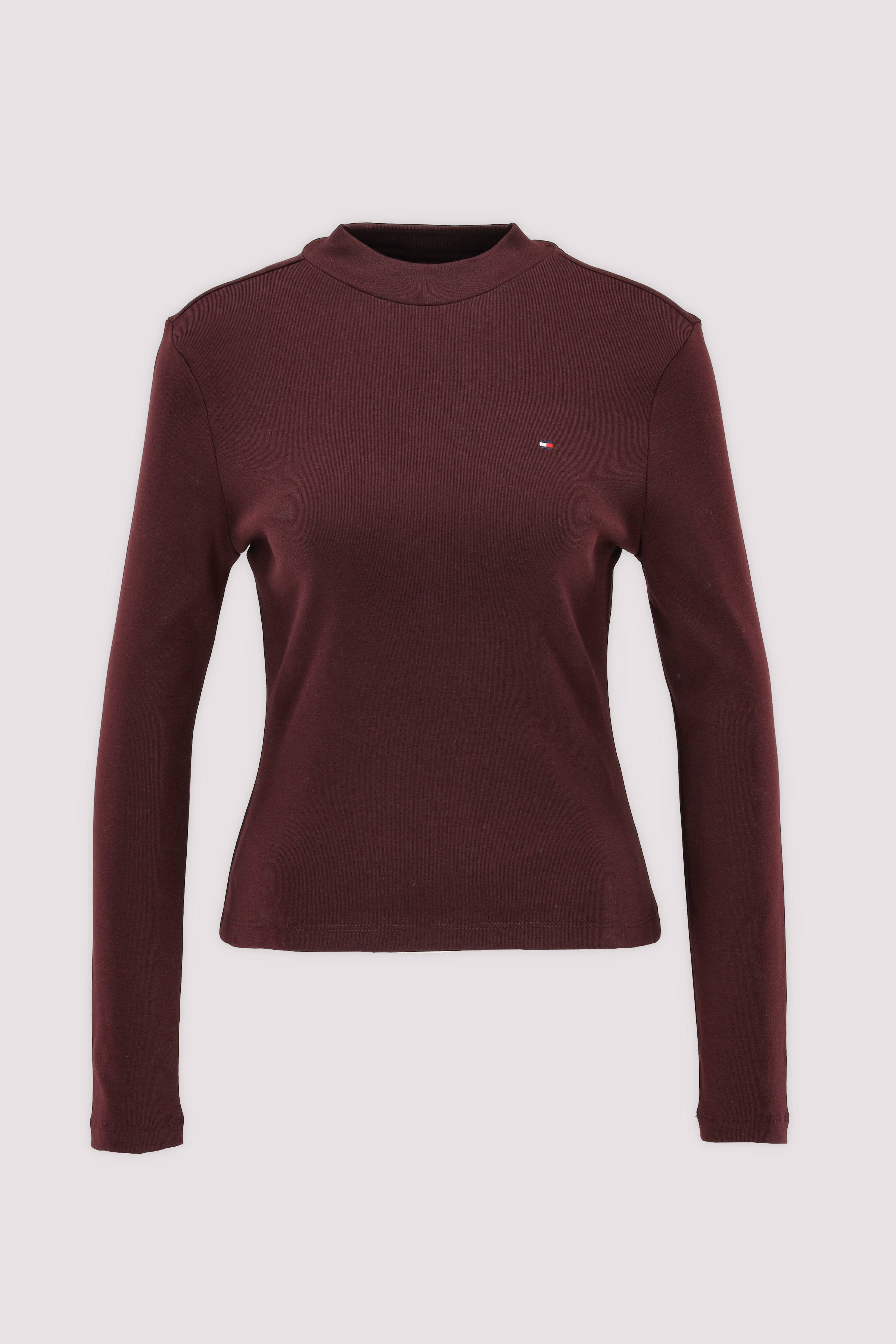 Tommy Hilfiger Damen Longsleeve rot