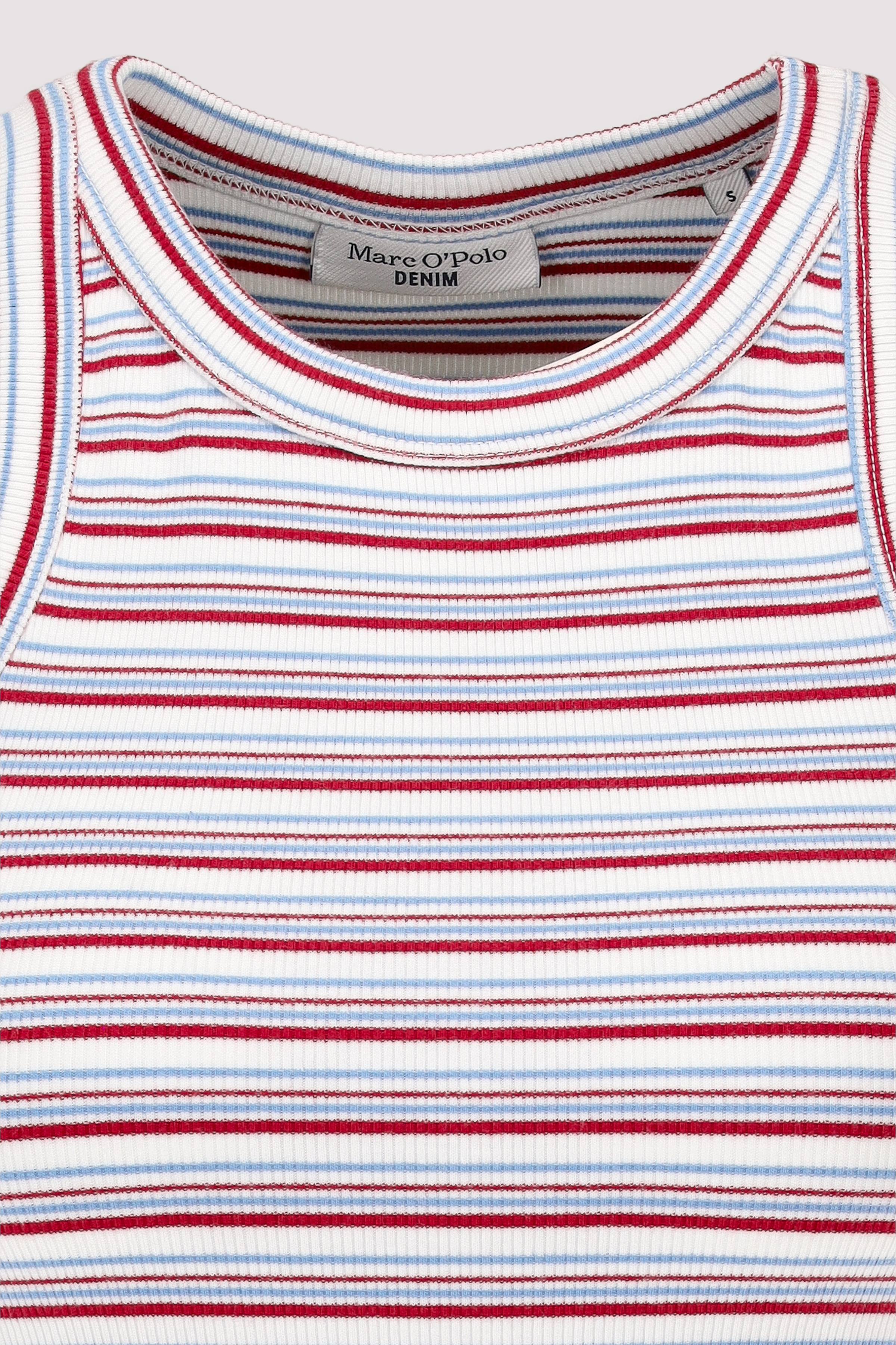 Marc O'Polo Denim - Marc O'Polo Damen T‑Shirt Weiß