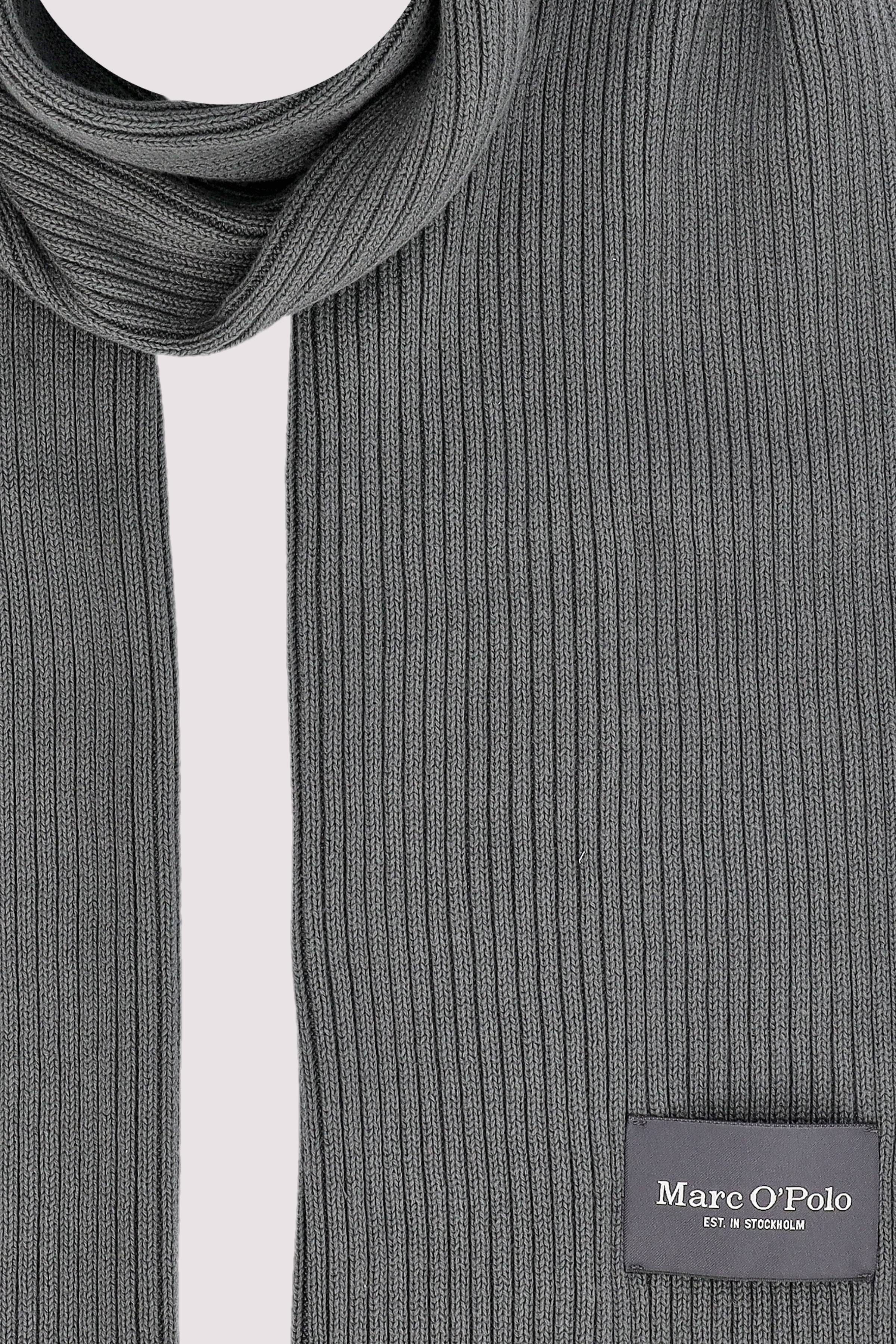 Marc O´Polo International - Scarve, knitted, solid rib Marc O´Polo International - Scarve, knitted, solid rib