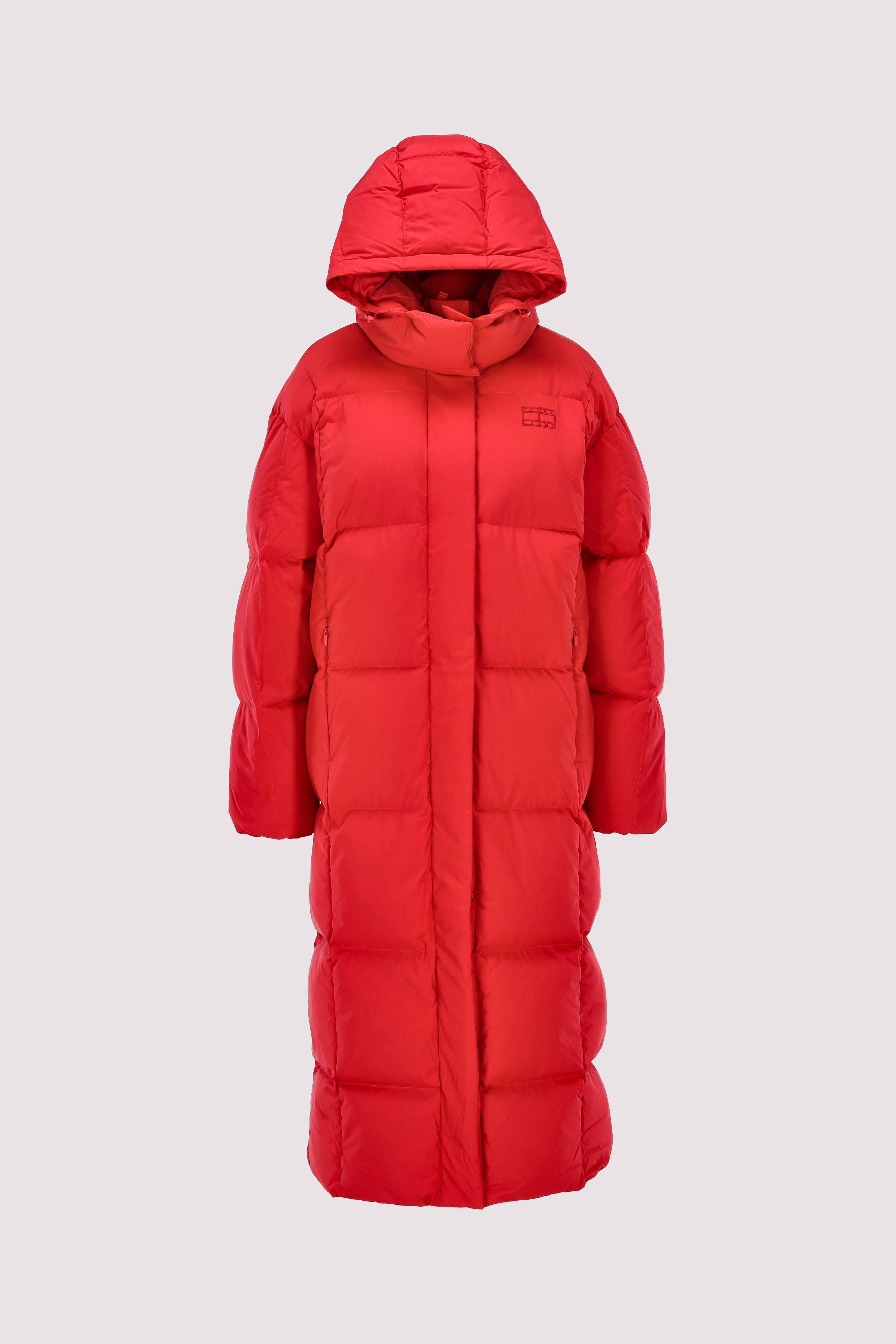 Tommy Jeans - TJW ALASKA GRID DWN MXI COAT E