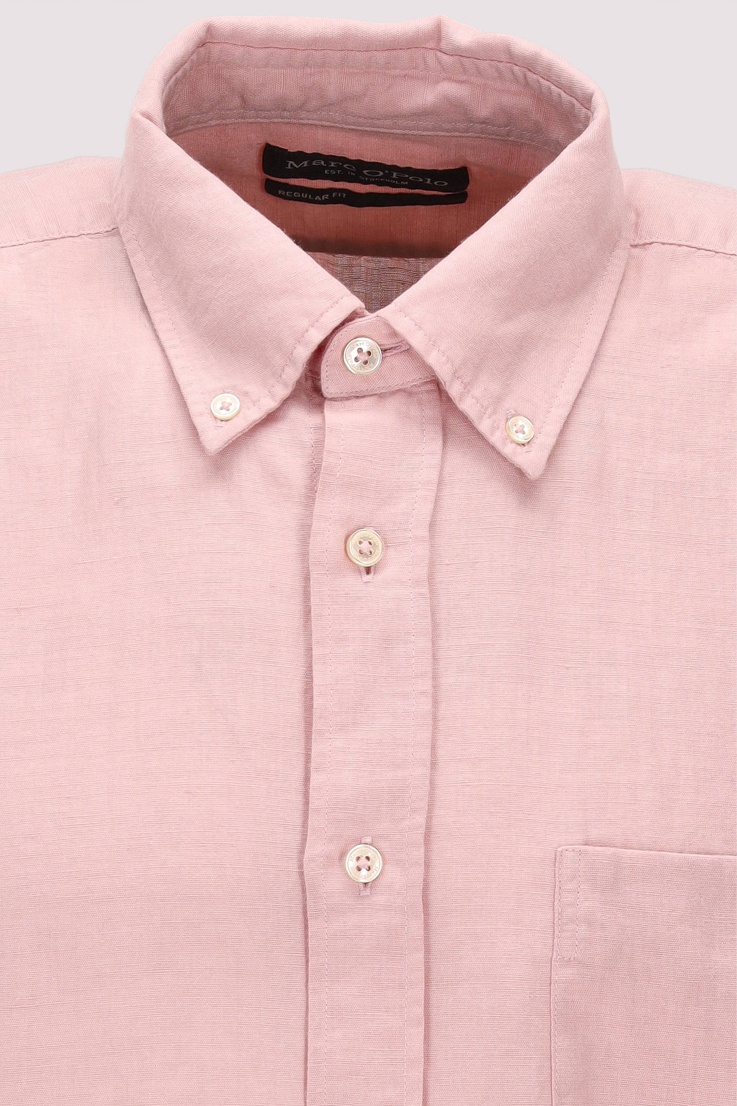 Marc O Polo Casual - Marc O'Polo Leinenhemd Rose mauve