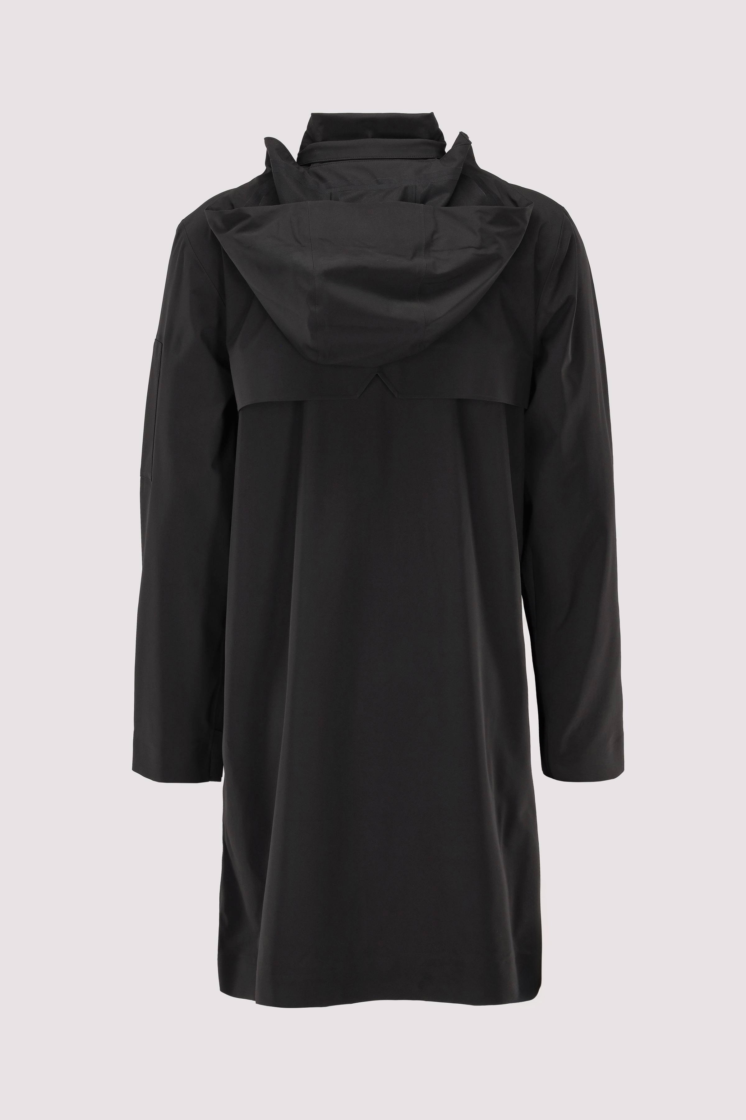 Rains Regenmantel Schwarz 100% Polyester