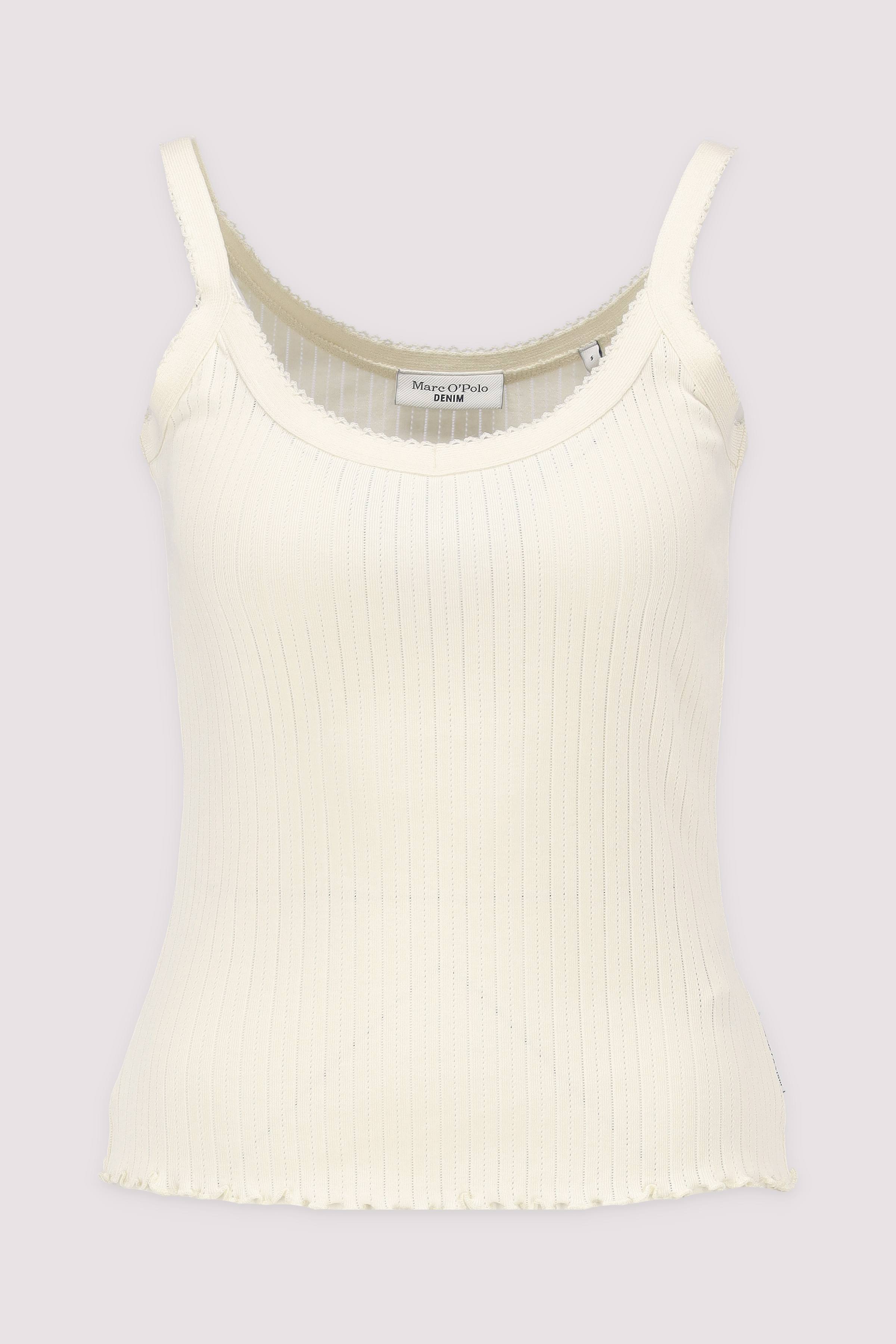 T-Shirt, SLL, Pointelle Rib, V