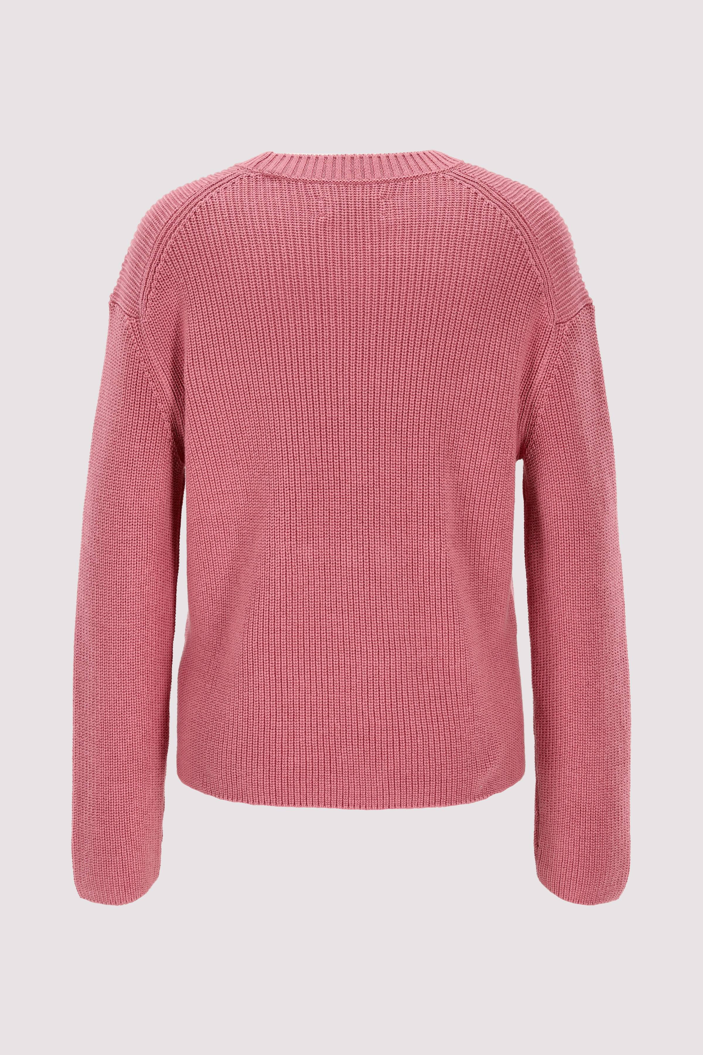 Marc O'Polo Damen Rundhalspullover Rose
