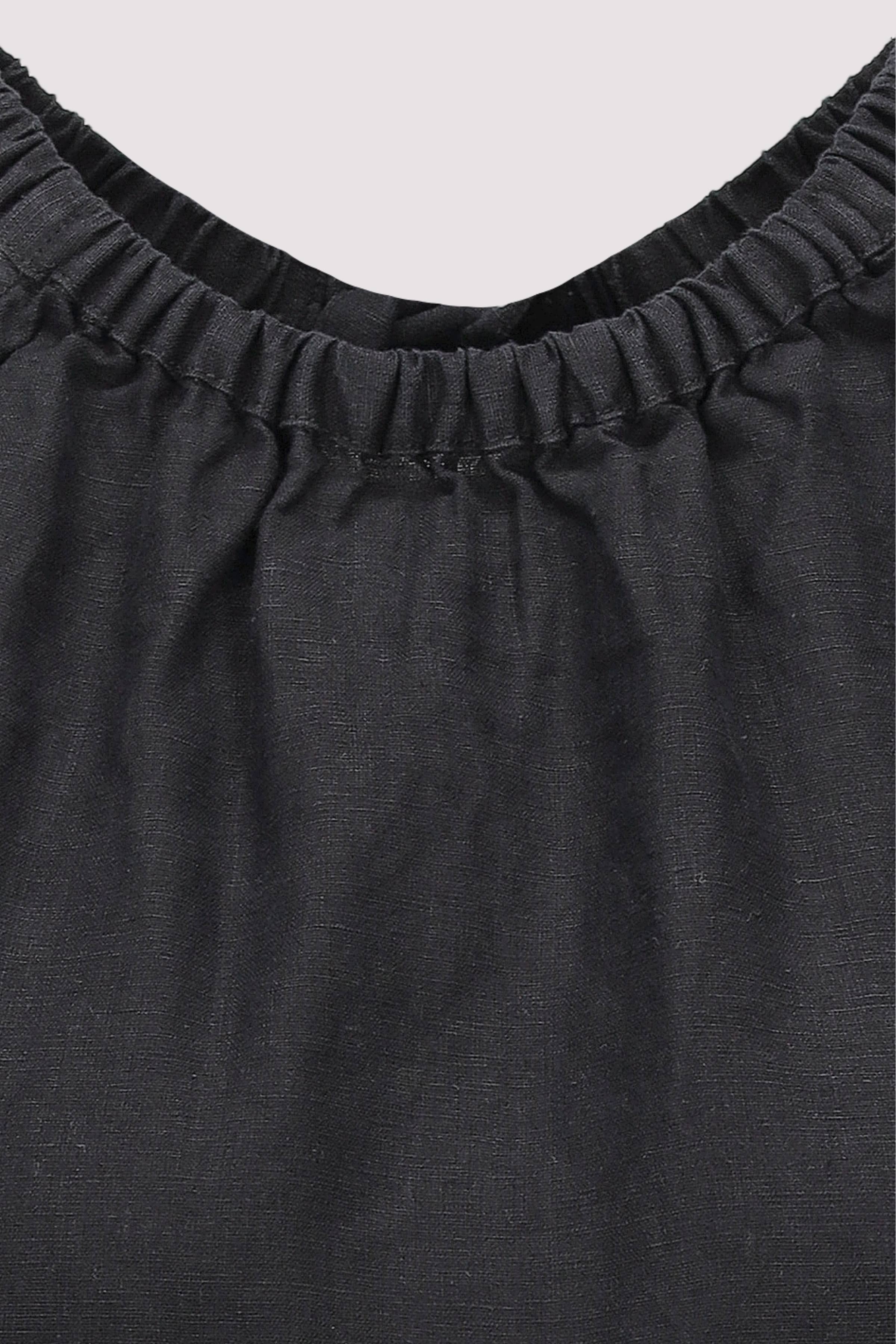 Marc O´Polo International - Woven Top, flared shape, bow a Marc O´Polo International - Woven Top, flared shape, bow a