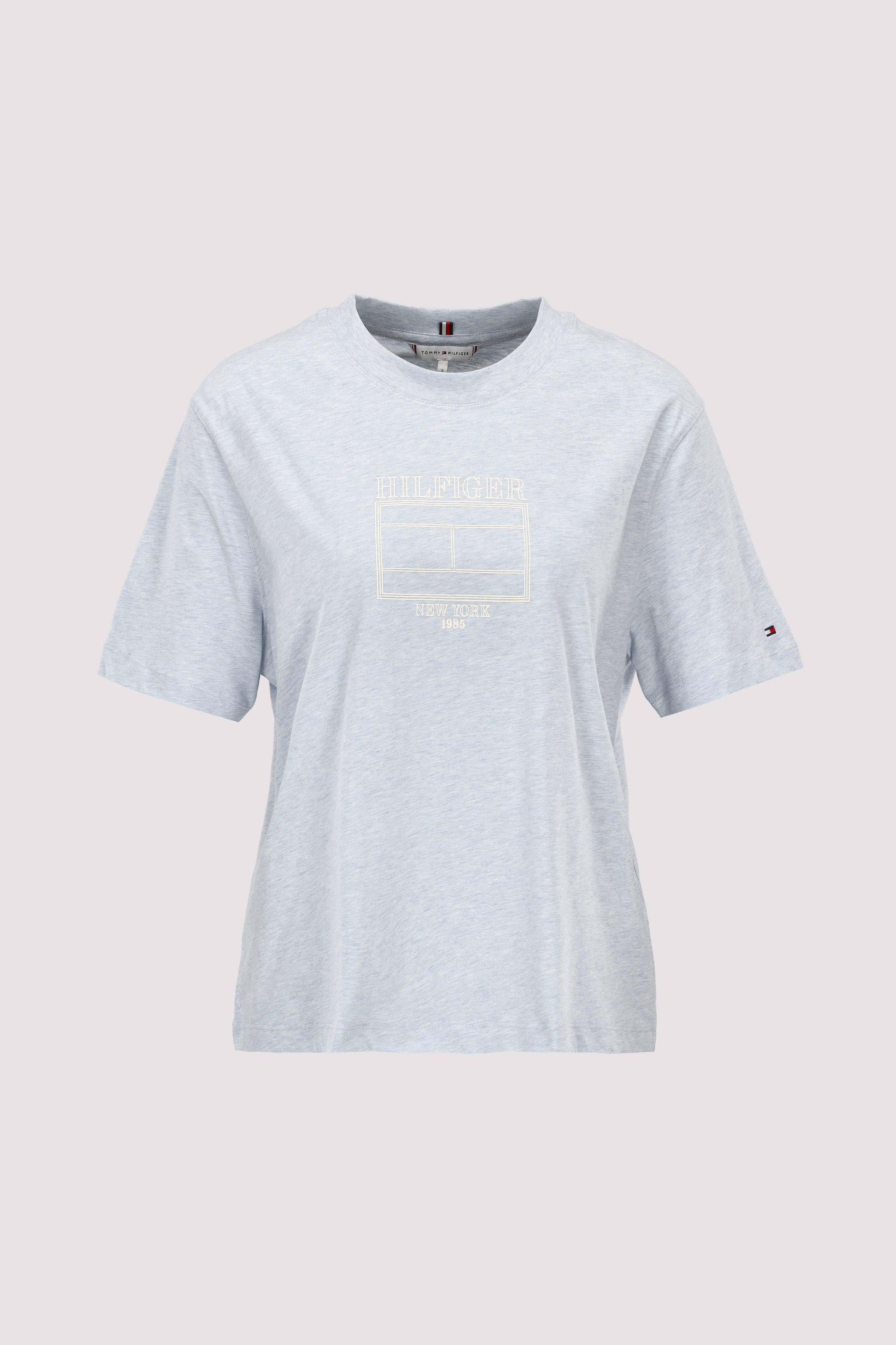 MDRN OUTLINE FLAG C-NK TEE
