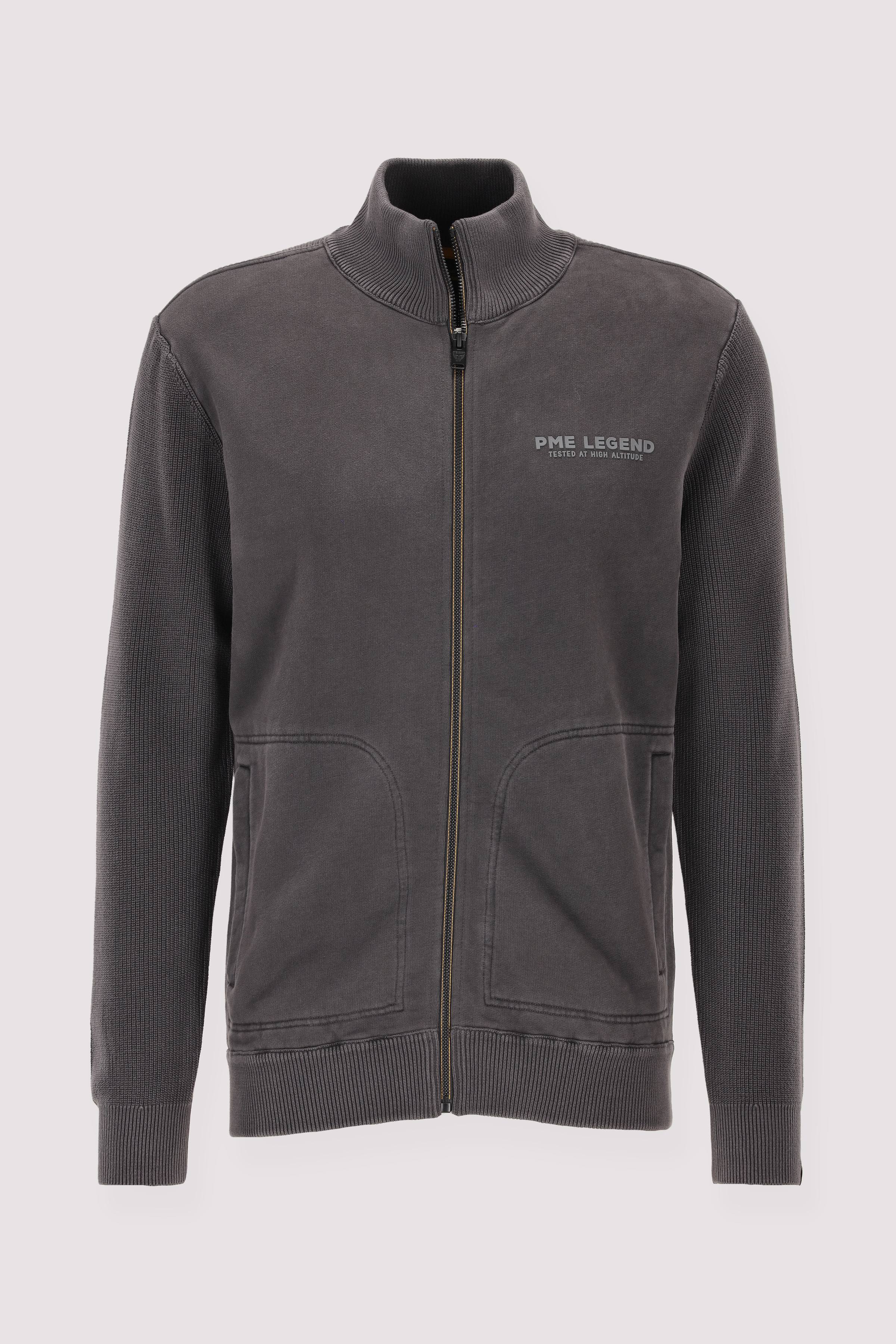 PME Legend Herren-Sweatjacke Obsidian