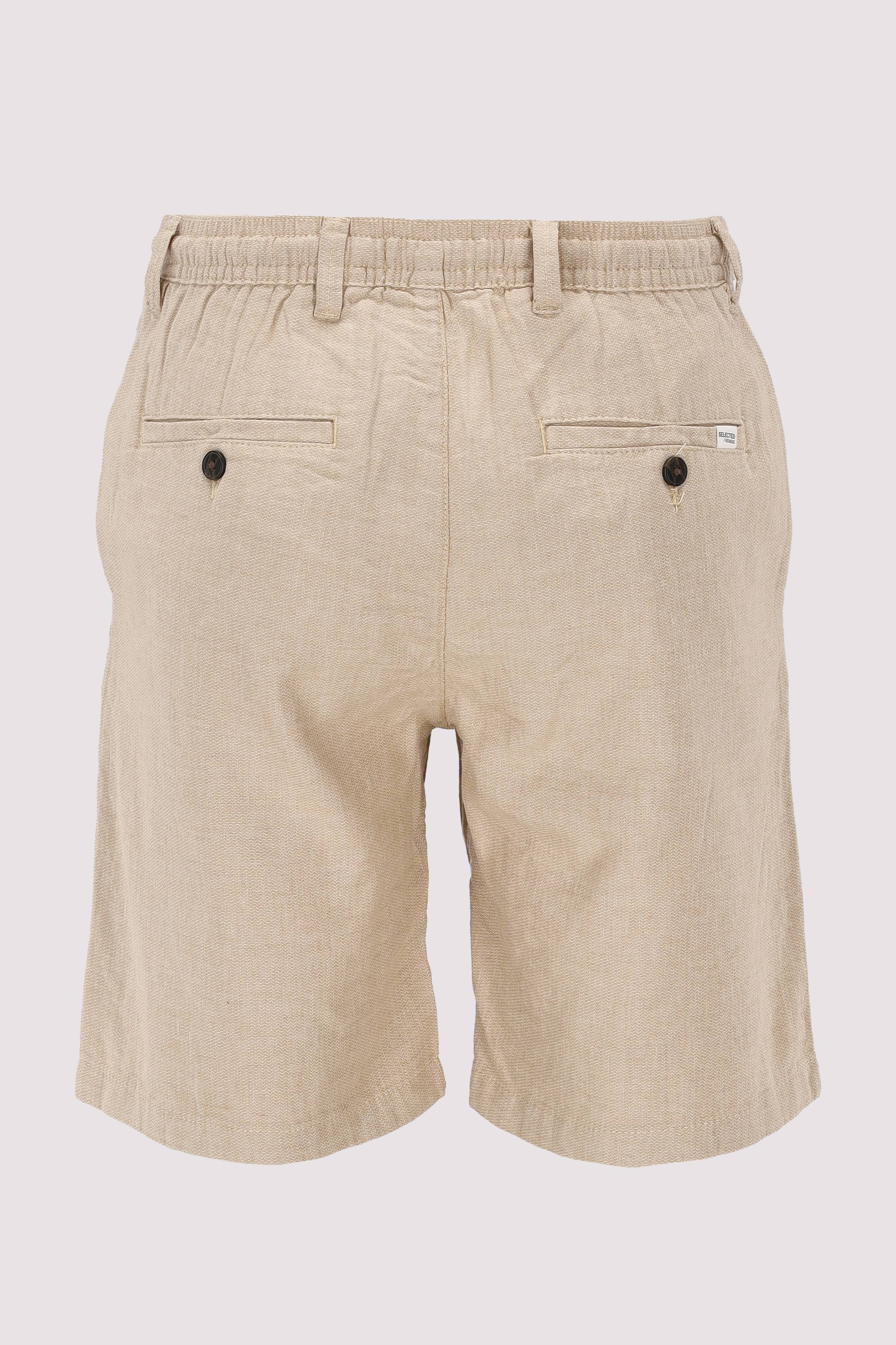 SLHREGULAR-BRODY LINEN BLD SHO