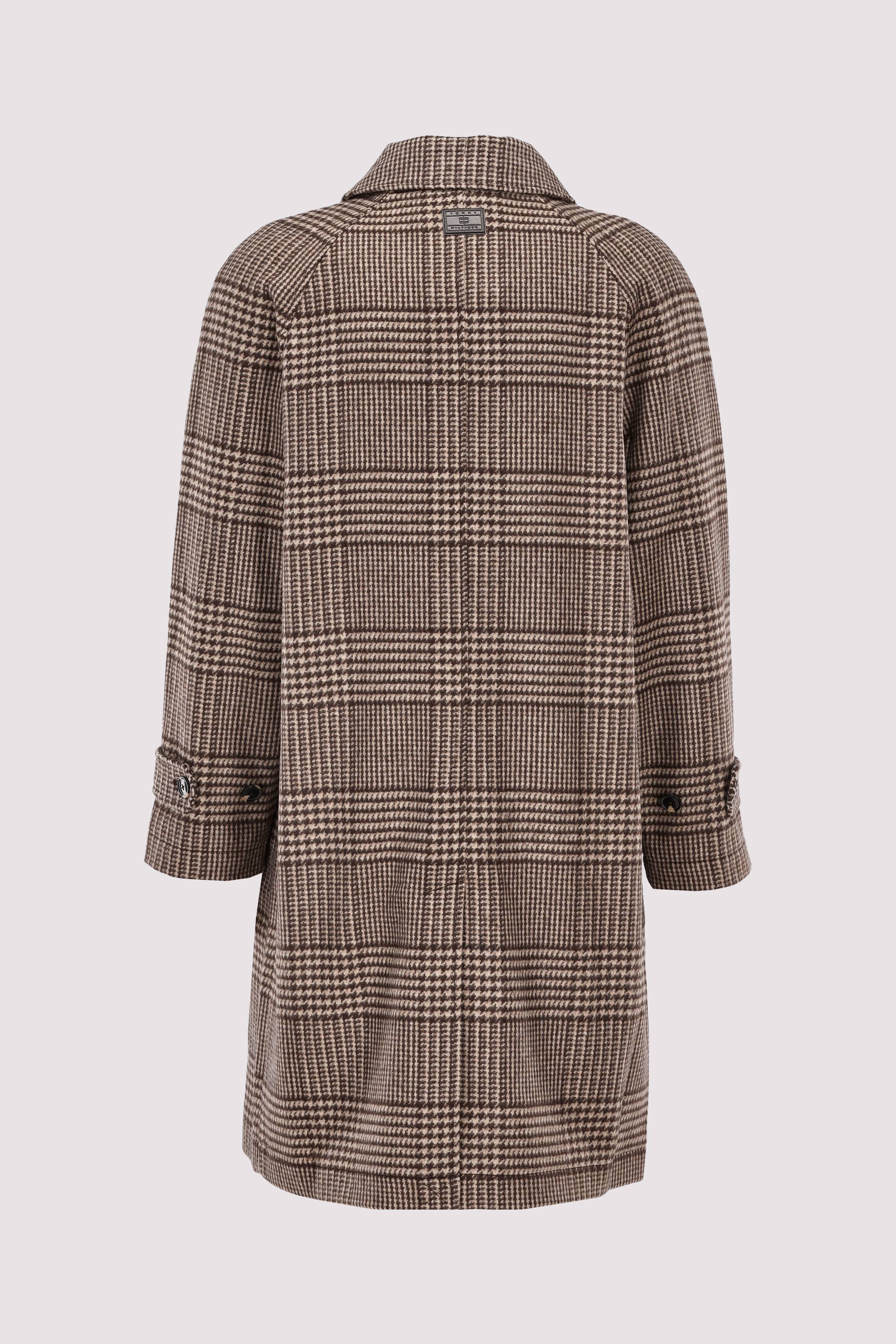 Tommy Hilfiger - WOOL CHECK COAT Tommy Hilfiger - WOOL CHECK COAT