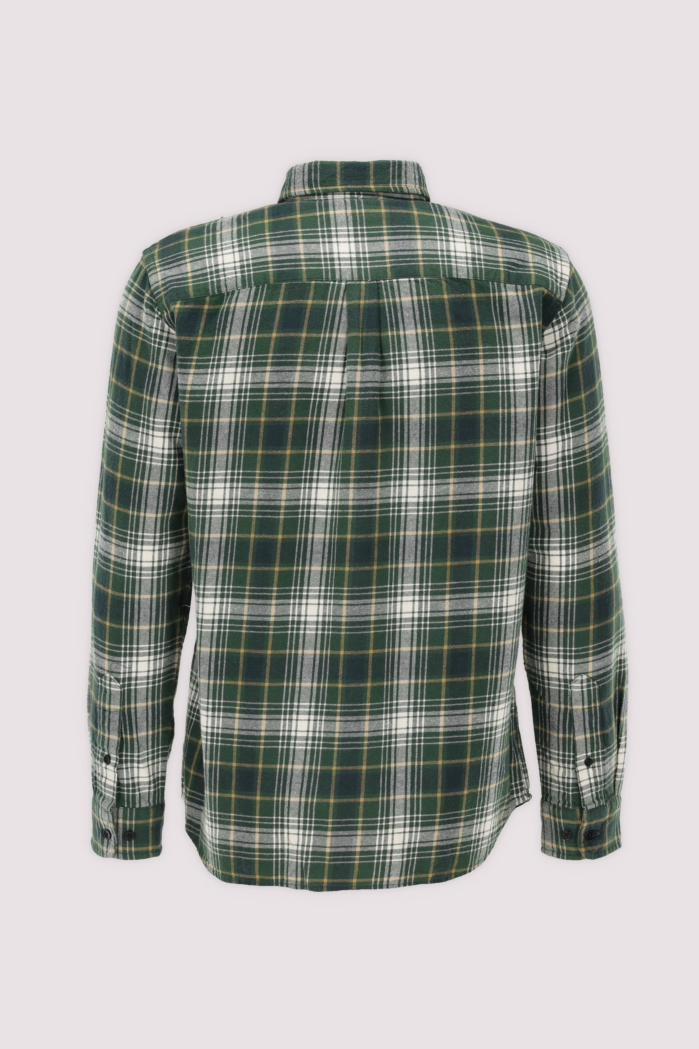 Jack and Jones Langarmhemd piniengrün