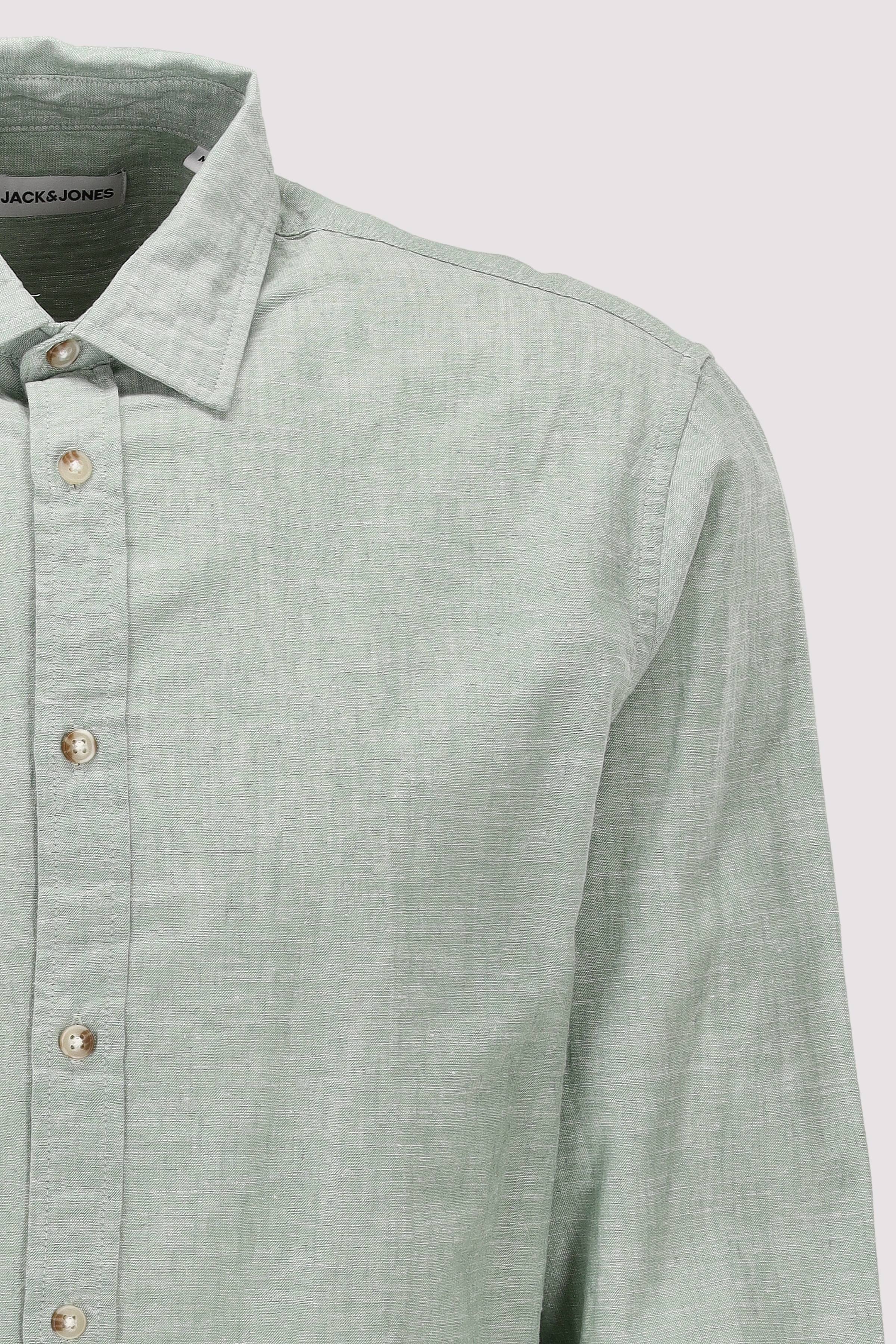 Jack and Jones - Jack and Jones Hemd Granitgrün