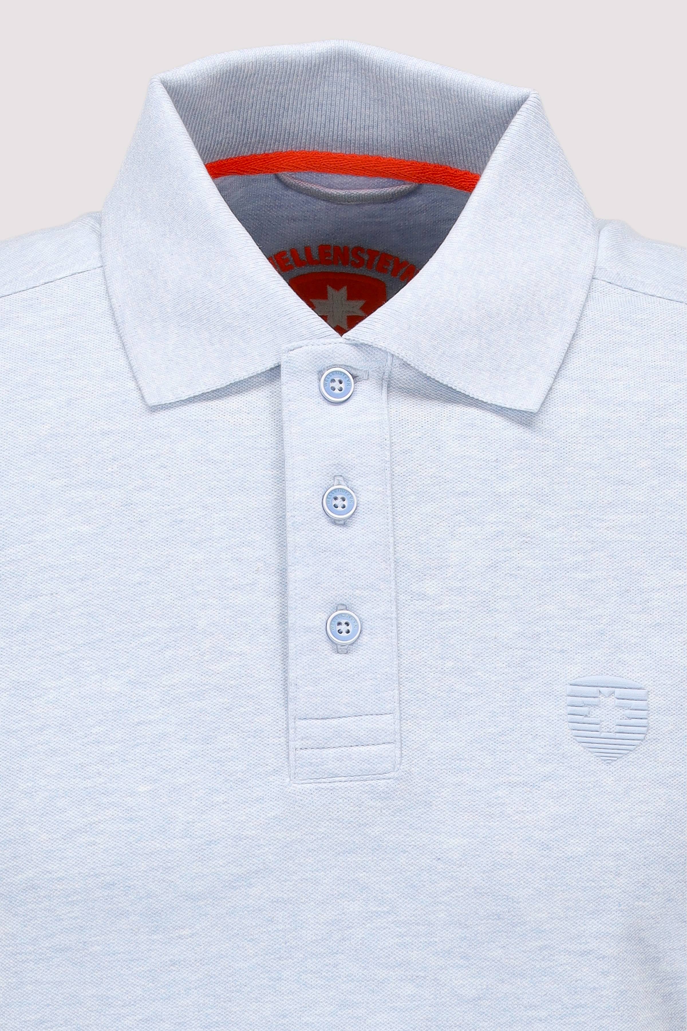 Wellensteyn - Kurzarm-Poloshirt Wellensteyn Blau