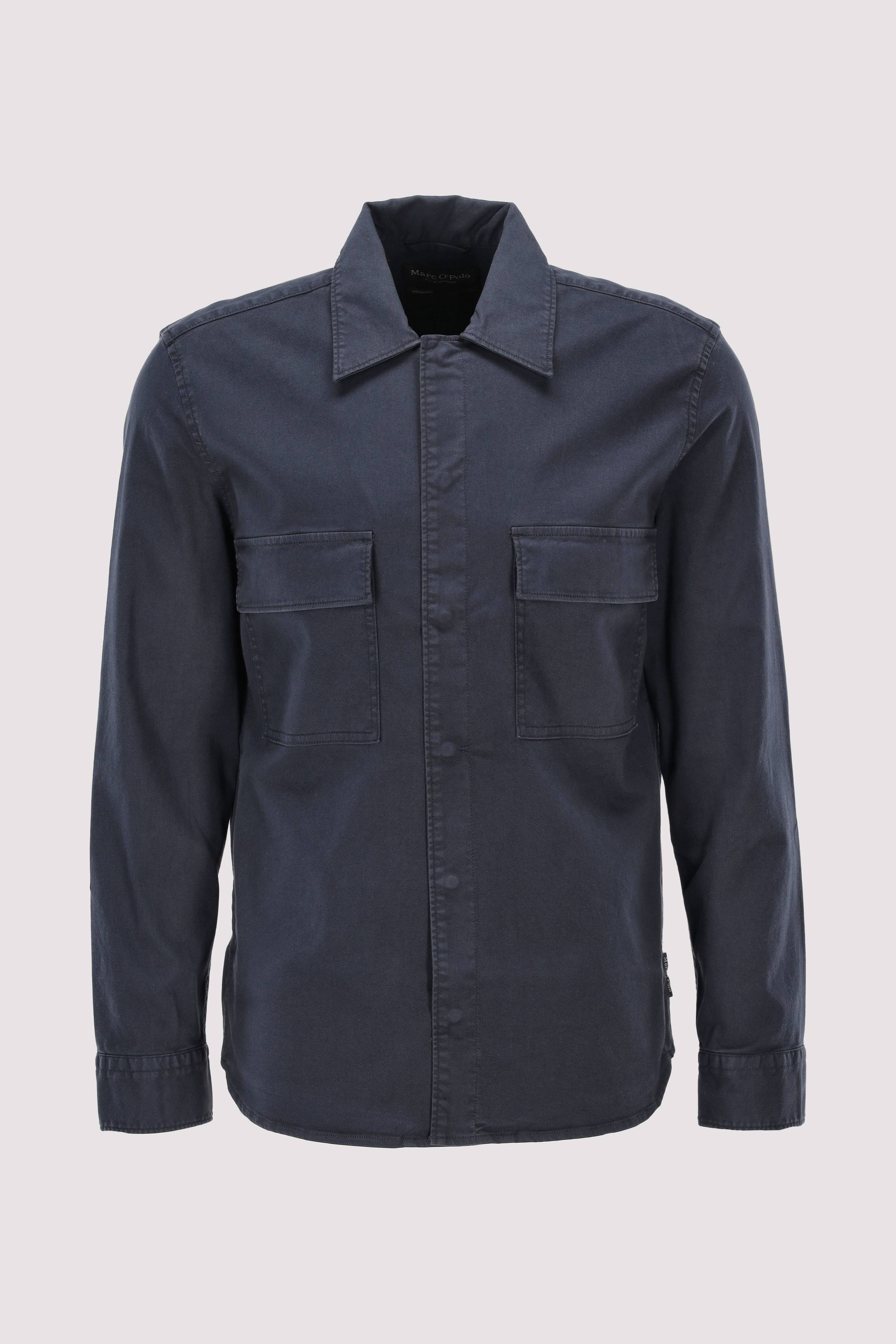 Marc O´Polo International - Overshirt with kent collar, lo Marc O´Polo International - Overshirt with kent collar, lo