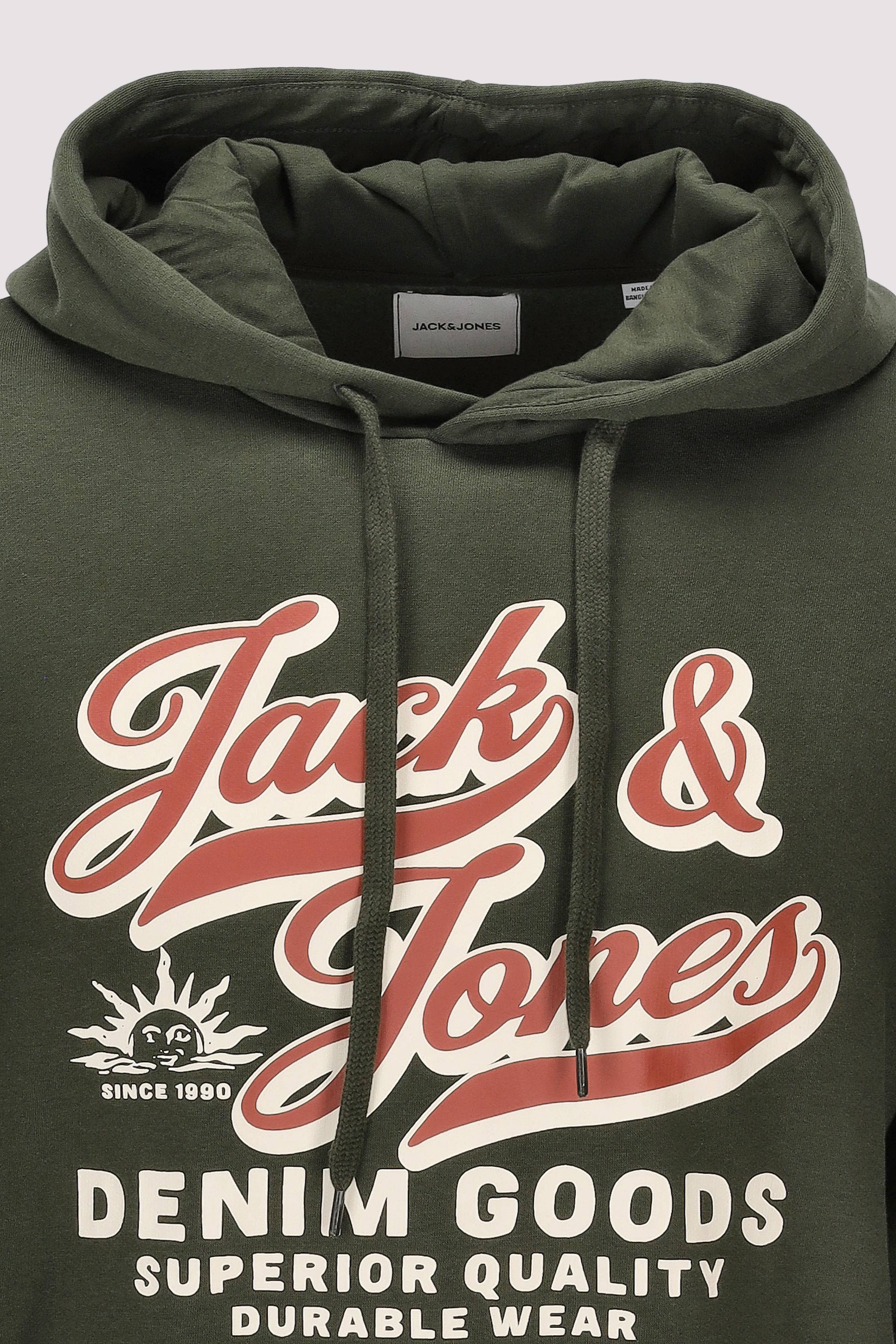 Jack and Jones - JJELOGO SWEAT HOOD 2 COL 25/26 Jack and Jones - JJELOGO SWEAT HOOD 2 COL 25/26