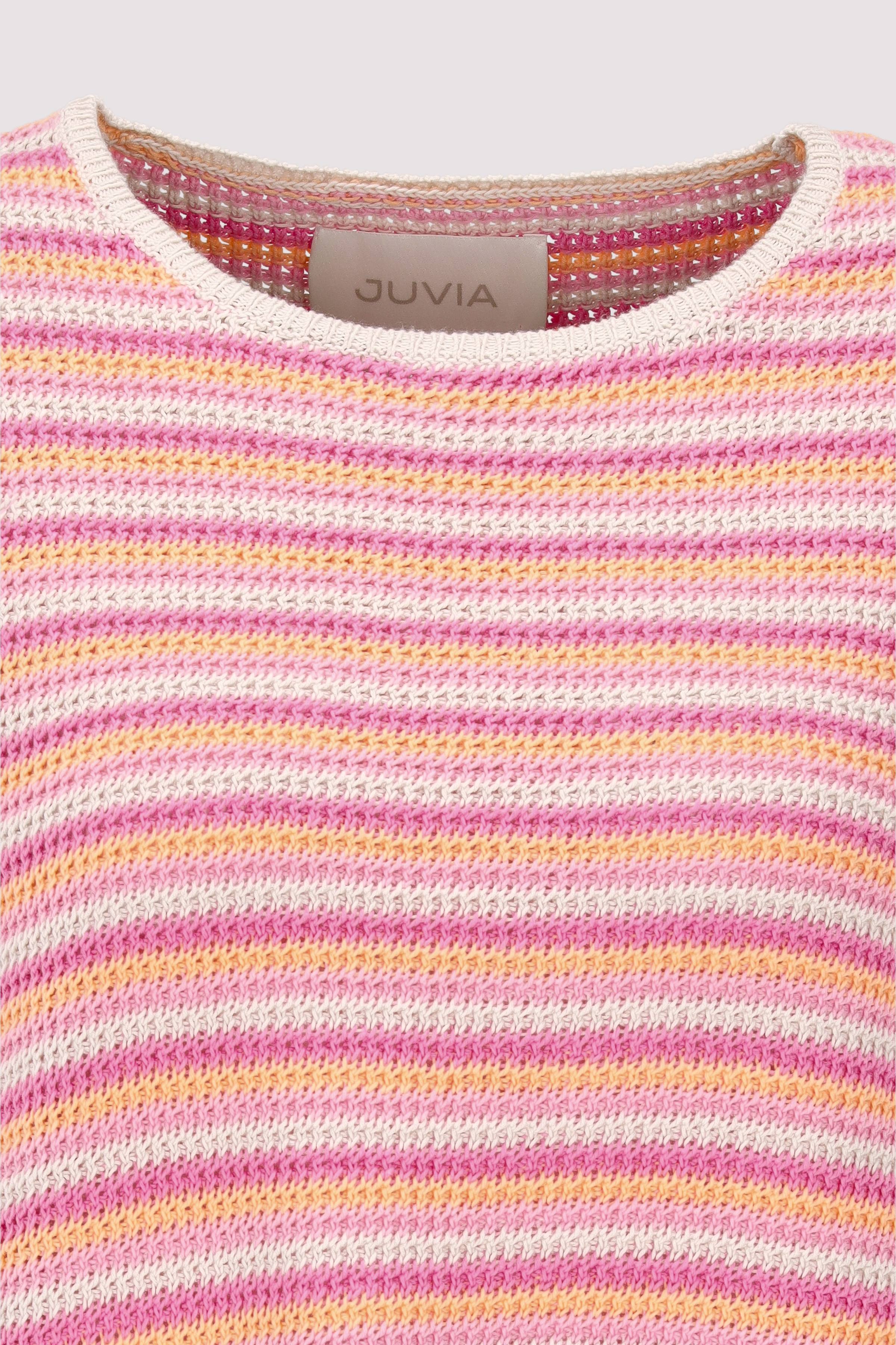 Juvia - Gemütlicher Pullover Begonia pink