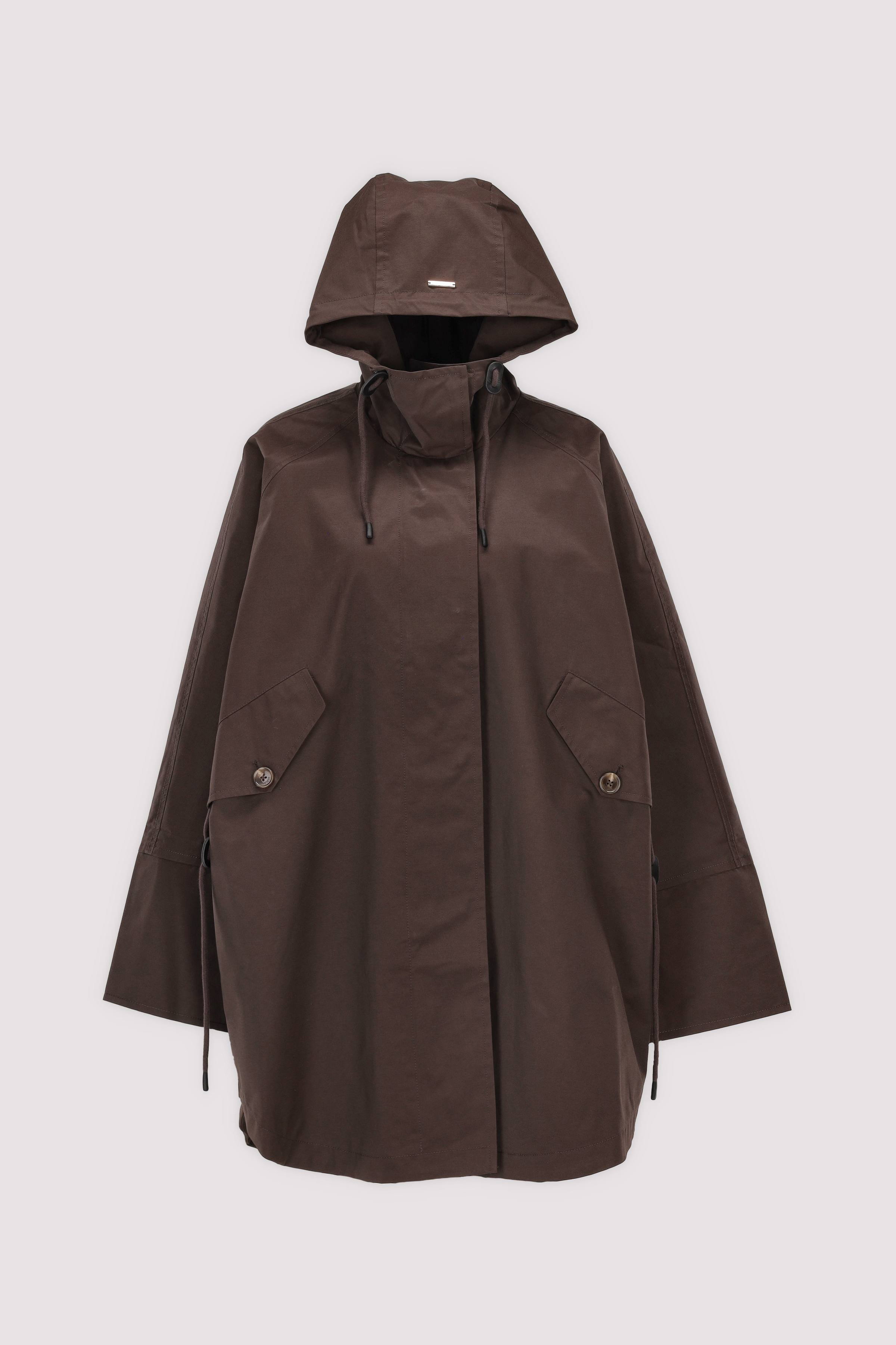 Deblon Sports - Deblon Sports Damen Regenmantel braun