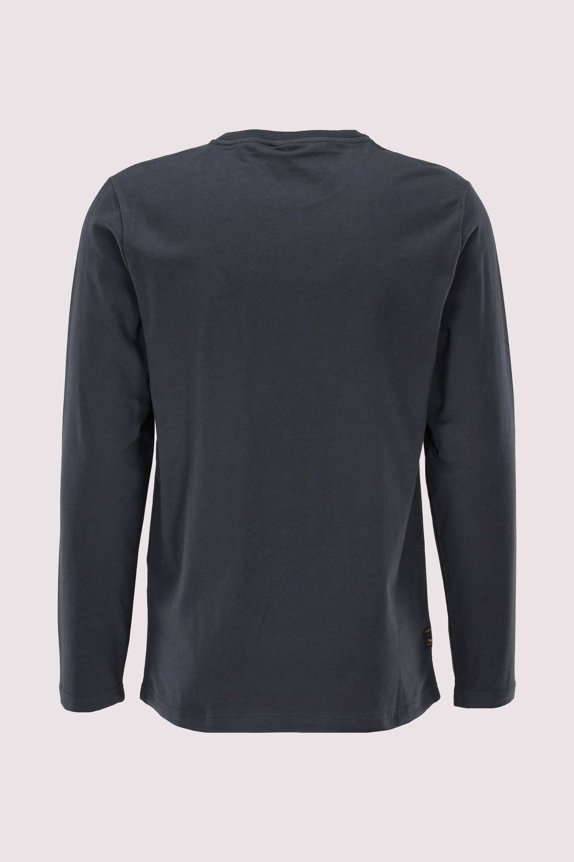 Long sleeve r-neck cotton elas
