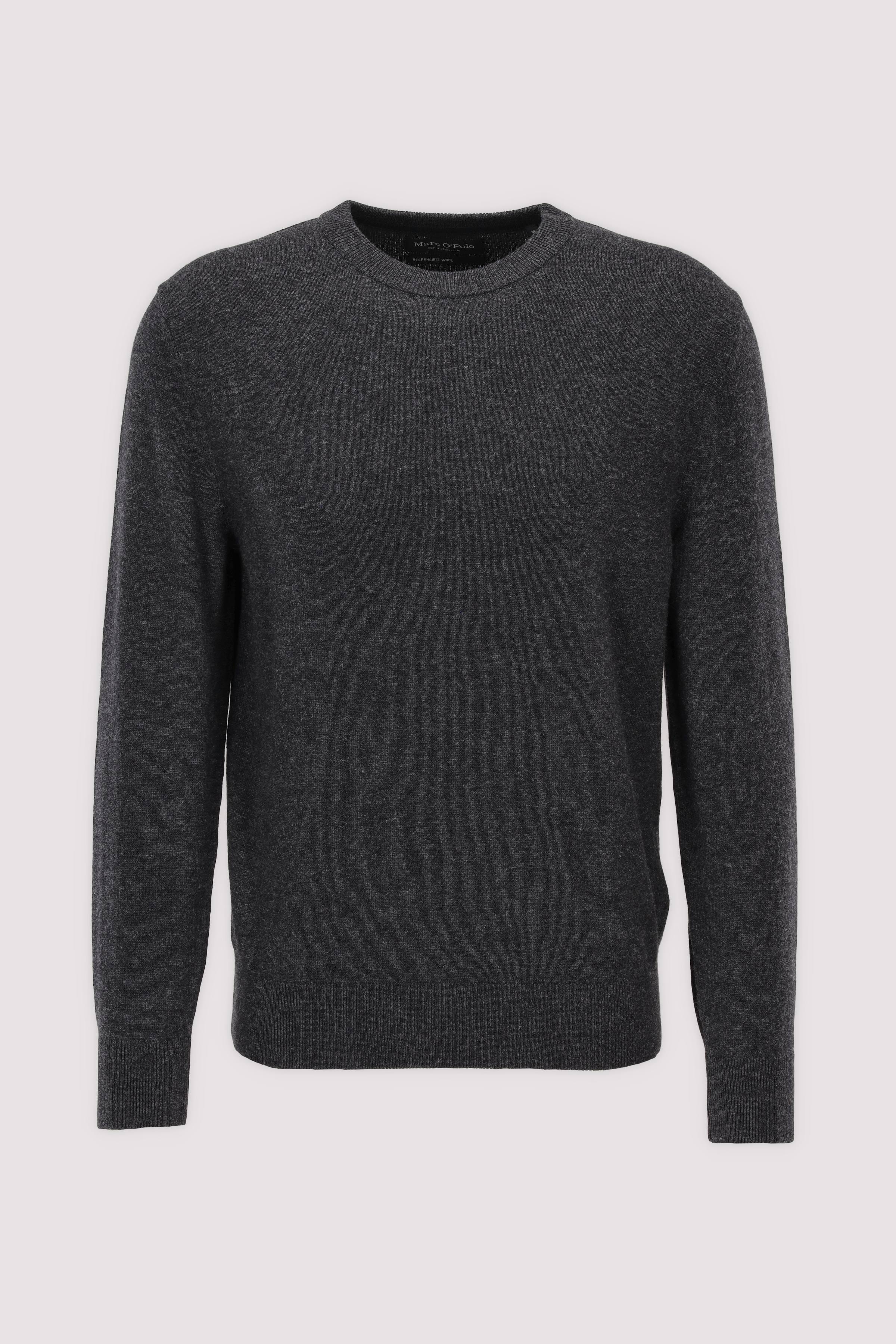 Marc O'Polo Rundhalspullover Grau