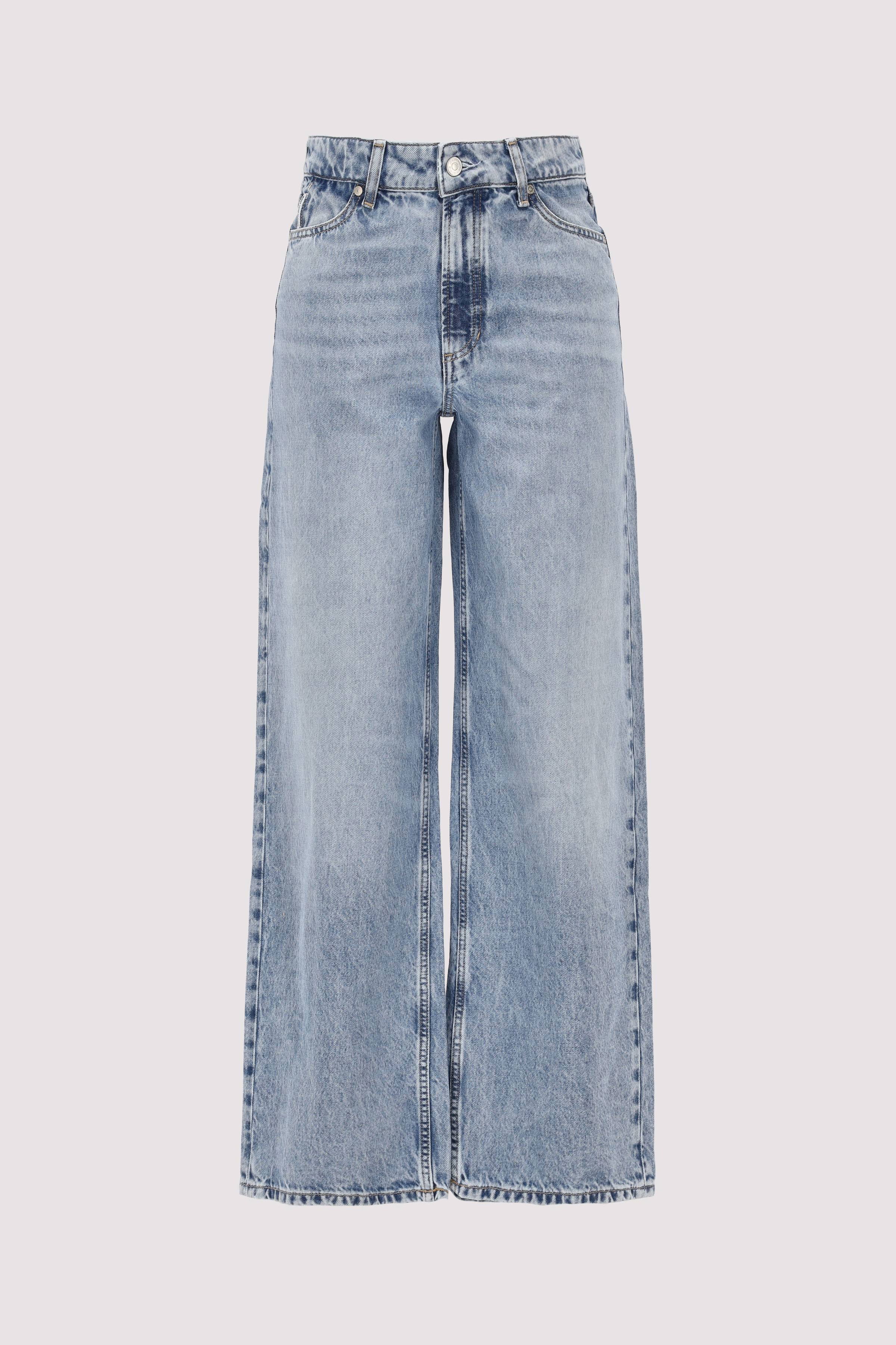 Denim Trousers, High Waist, Wi