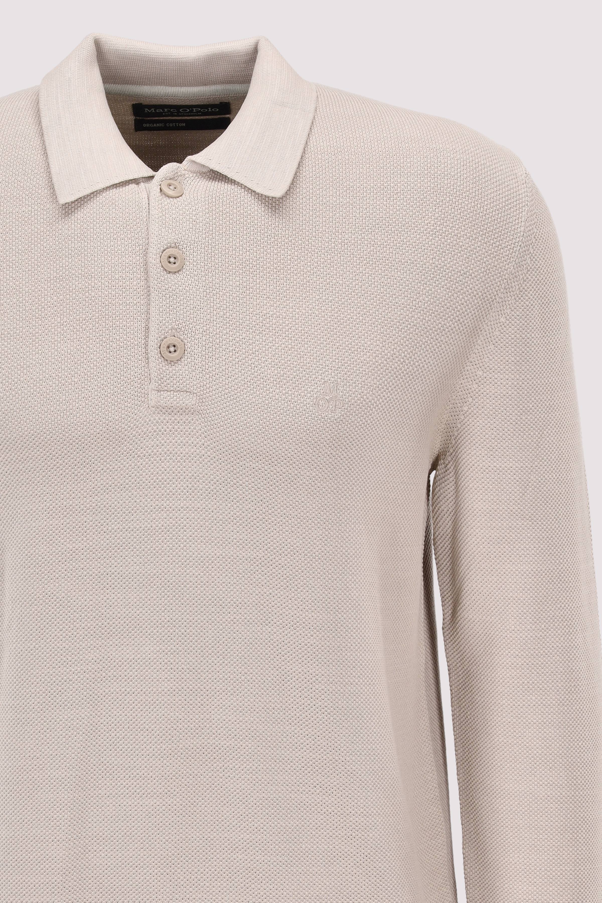 Marc O´Polo International - Polo LS, piqué-structure Marc O´Polo International - Polo LS, piqué-structure
