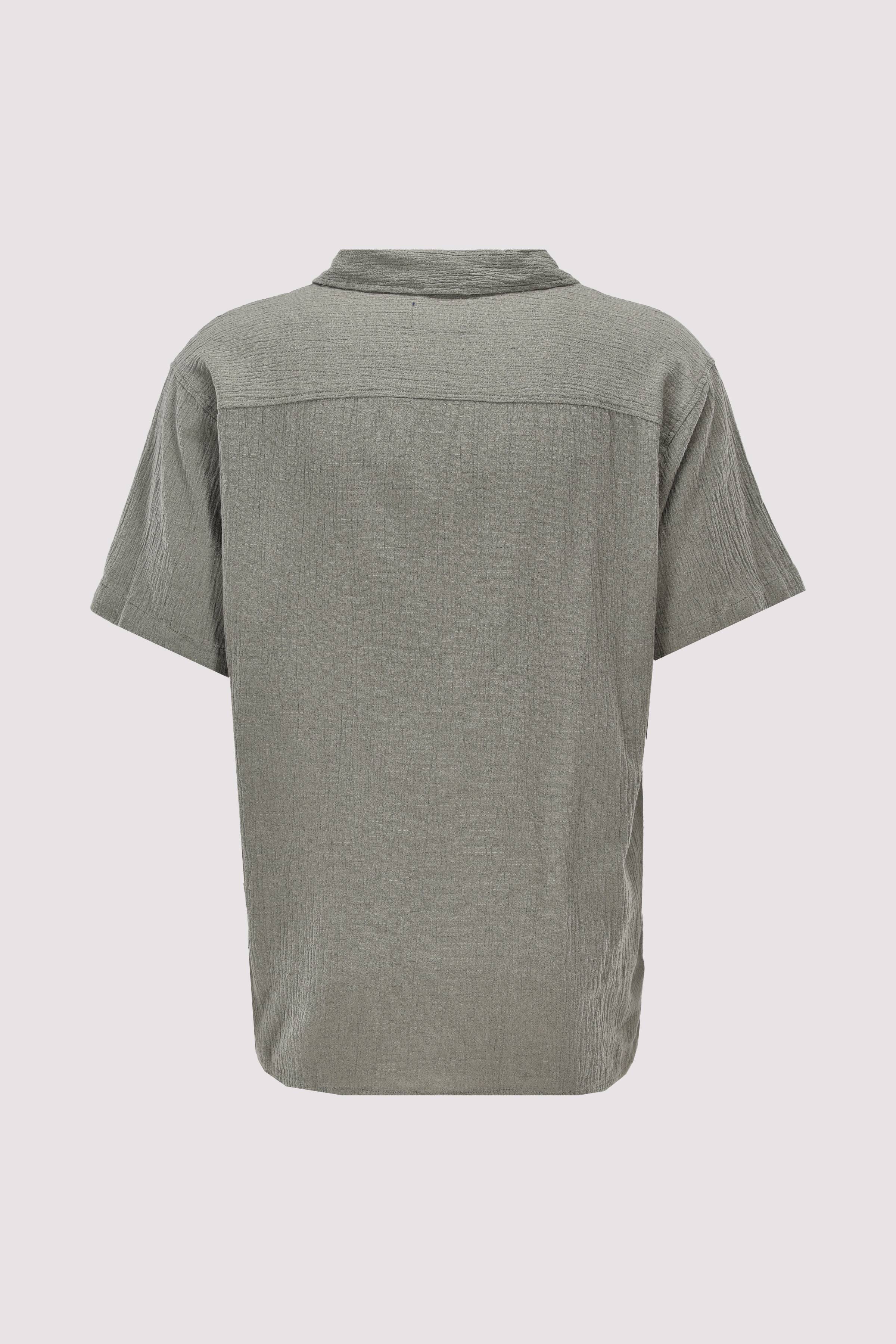 JORLUKE CRINKLE RESORT SHIRT S